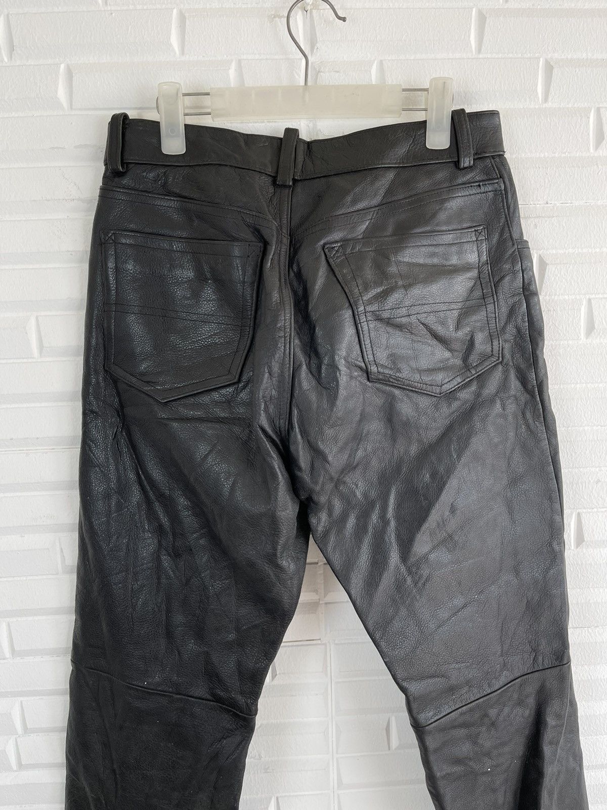 Paul Smith ✅WINTER SALE🔥 Black Cowhide Leather Paul Smith Pants Size US 29 - 7 Thumbnail