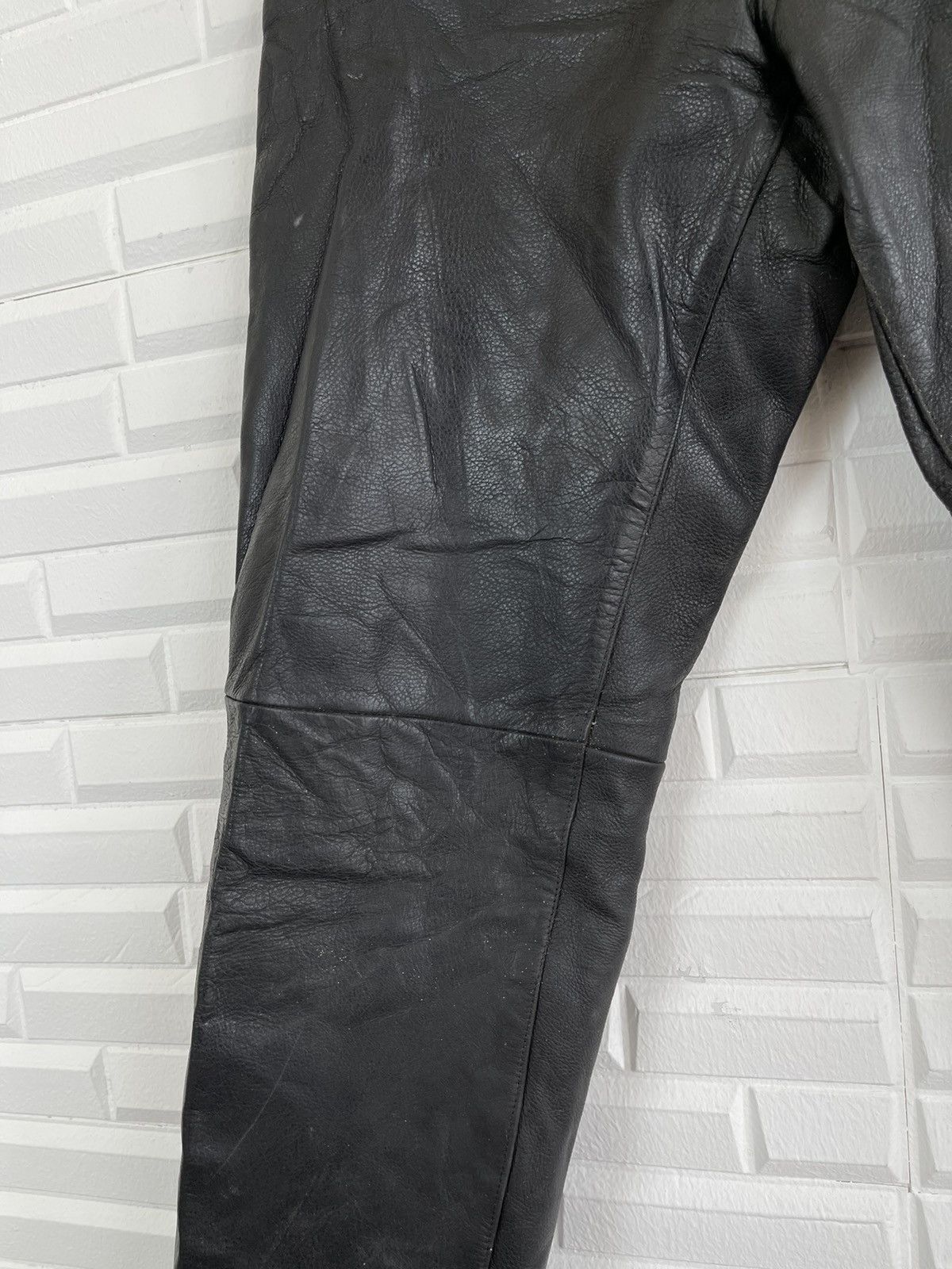 Paul Smith ✅WINTER SALE🔥 Black Cowhide Leather Paul Smith Pants Size US 29 - 5 Thumbnail