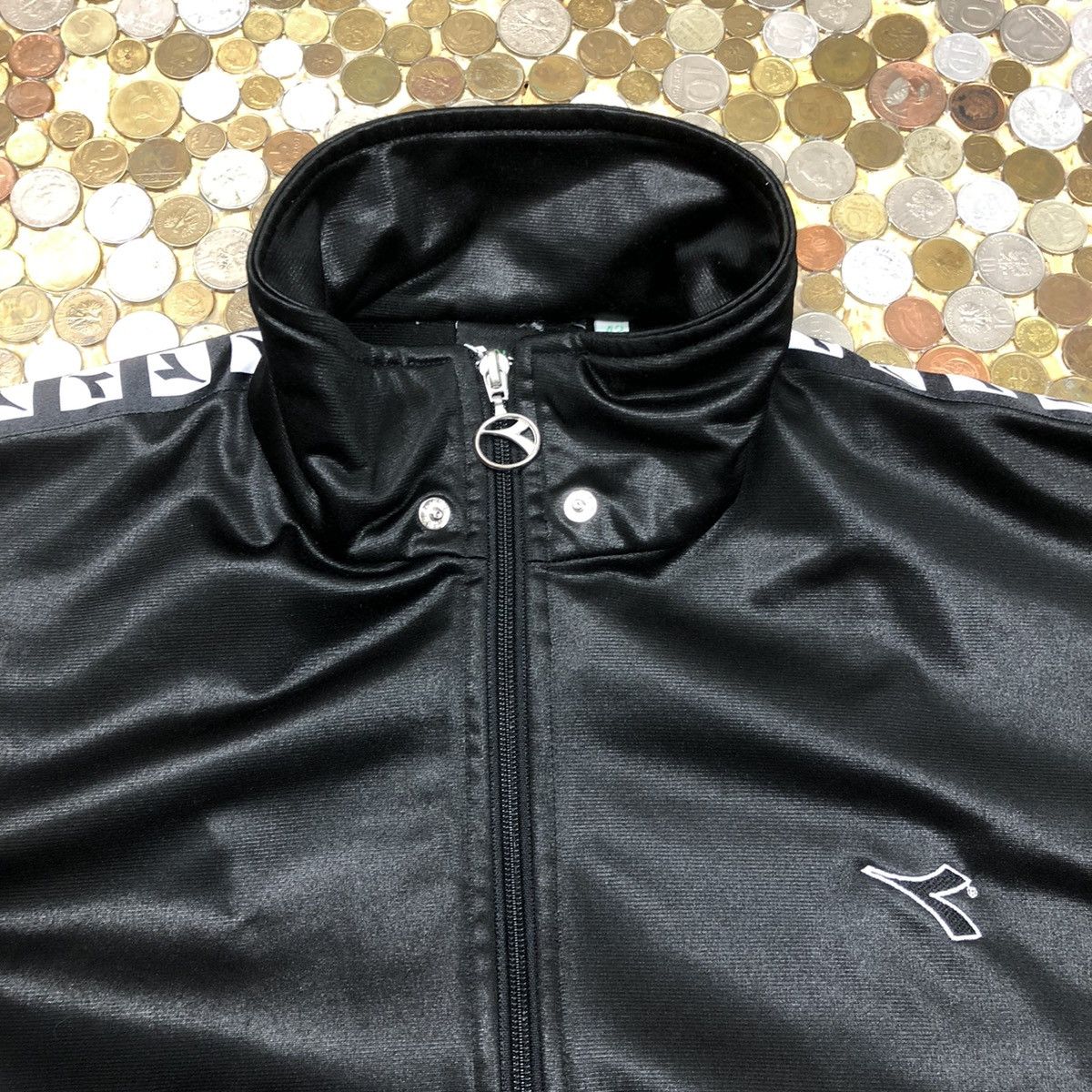 Diadora Diadora zip tracksuit sweatshirt 90's Size US XL / EU 56 / 4 - 2 Thumbnail