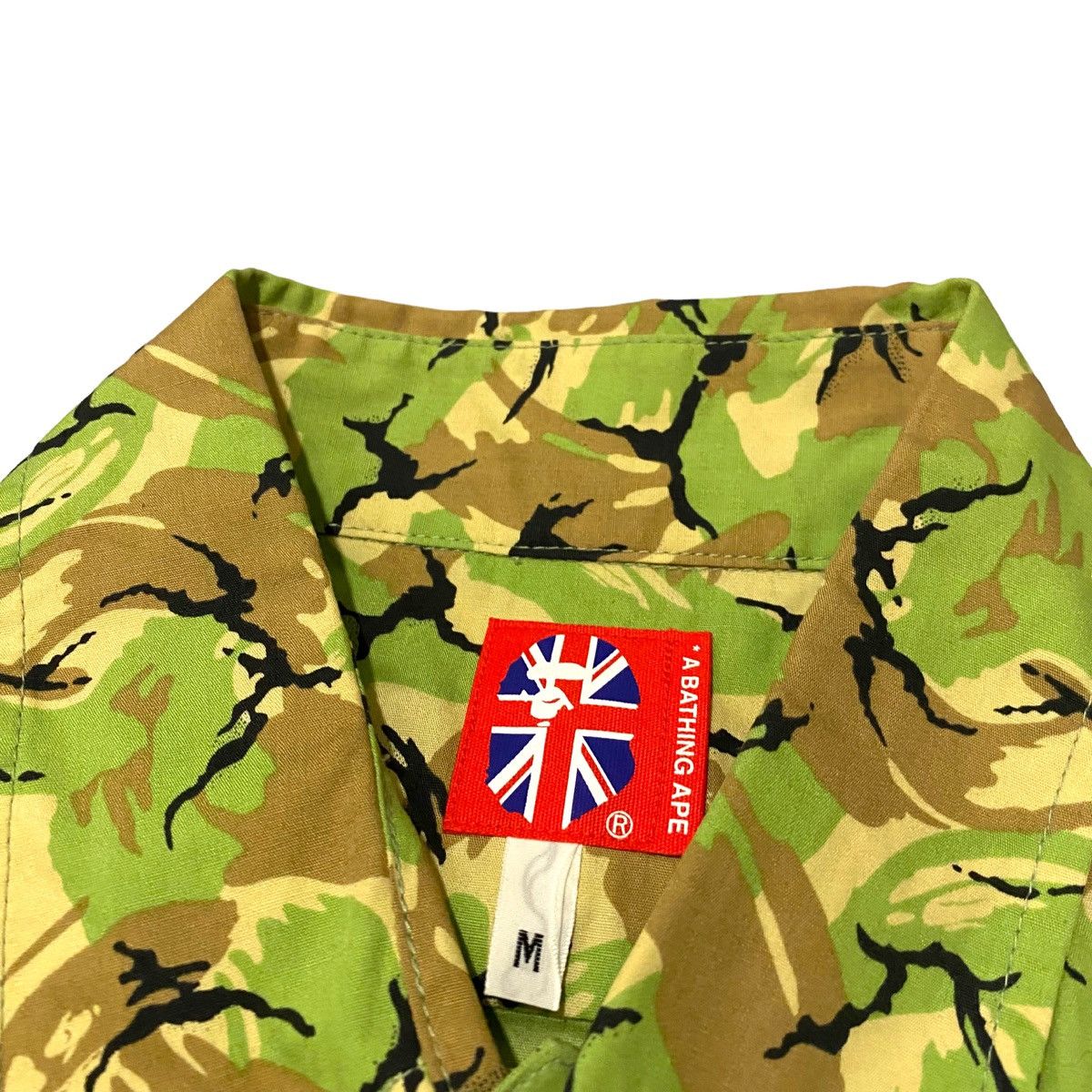 Bape Camo Button Up Shirt Size US M / EU 48-50 / 2 - 6 Thumbnail