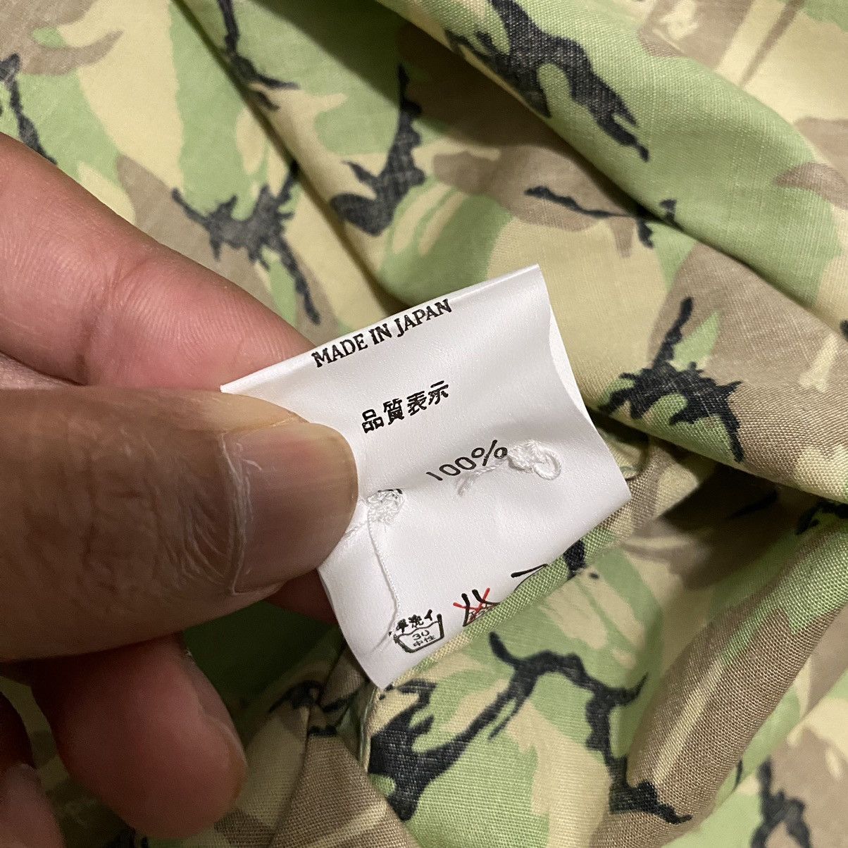 Bape Camo Button Up Shirt Size US M / EU 48-50 / 2 - 11 Thumbnail