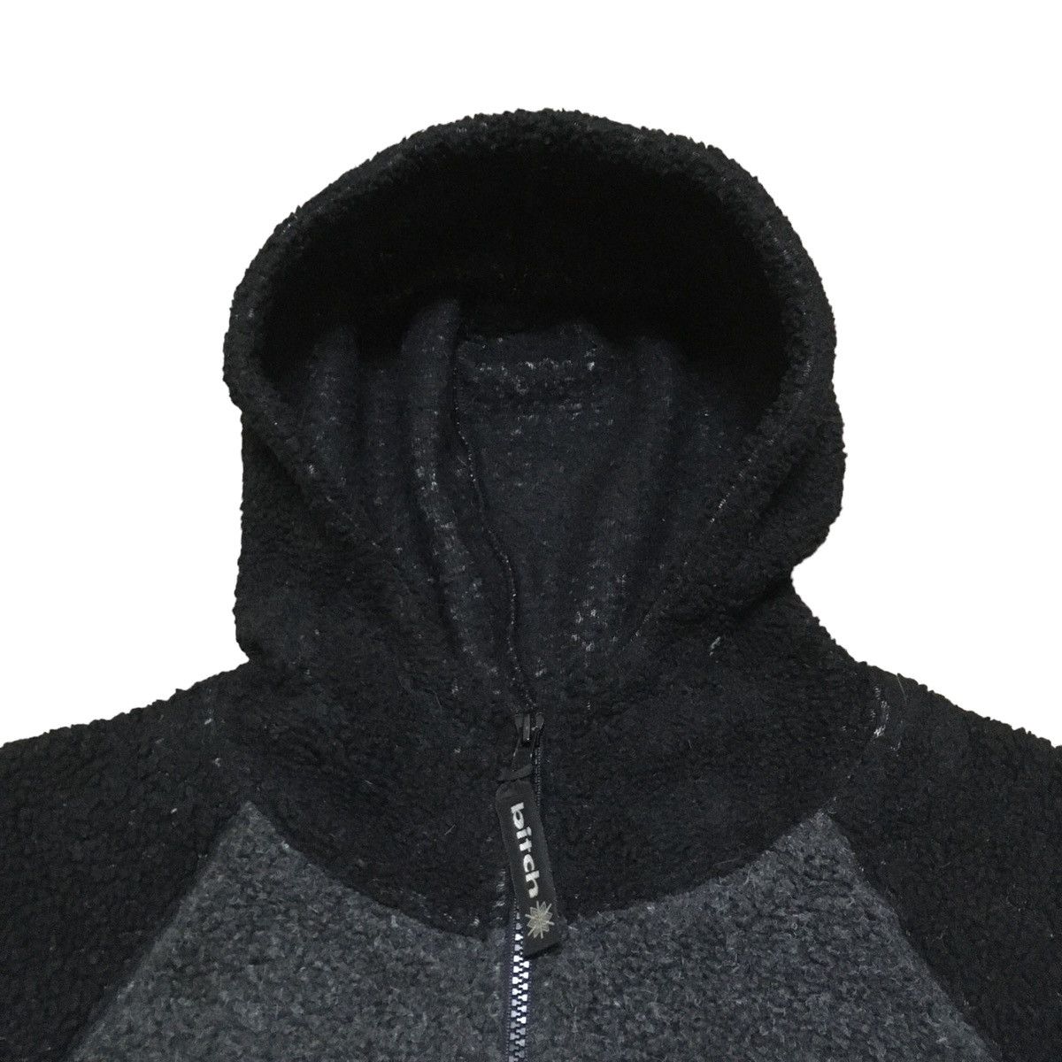 Vintage Rare Vintage Brand Bitch Skateboard Fleece Hoodie 1990s Size US M / EU 48-50 / 2 - 5 Thumbnail