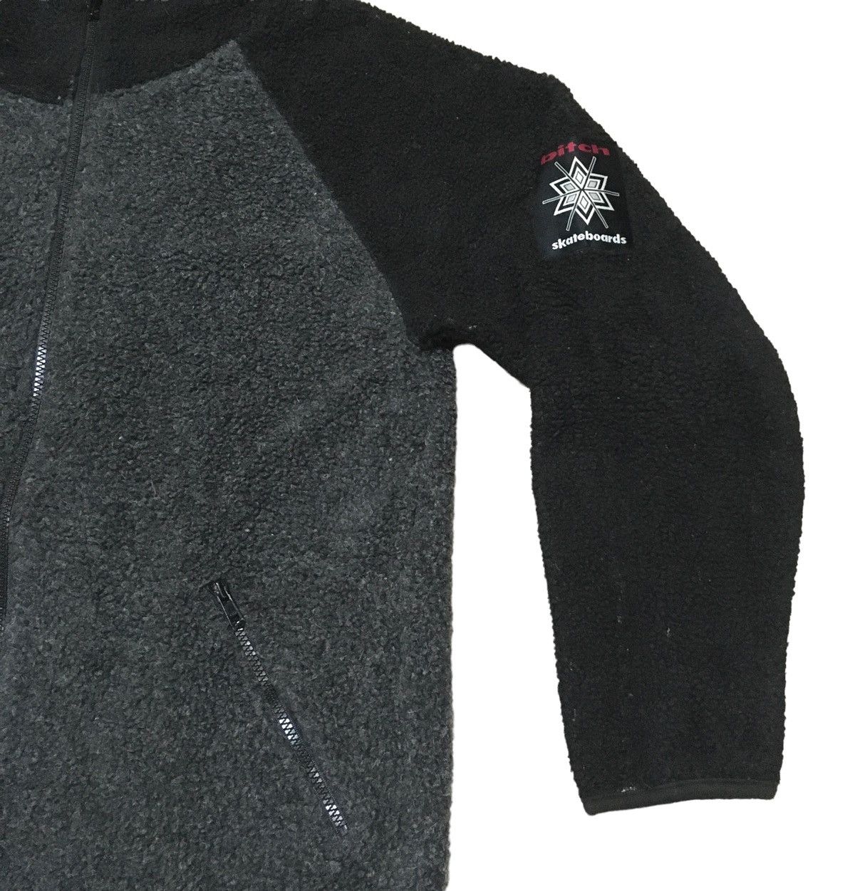 Vintage Rare Vintage Brand Bitch Skateboard Fleece Hoodie 1990s Size US M / EU 48-50 / 2 - 4 Thumbnail