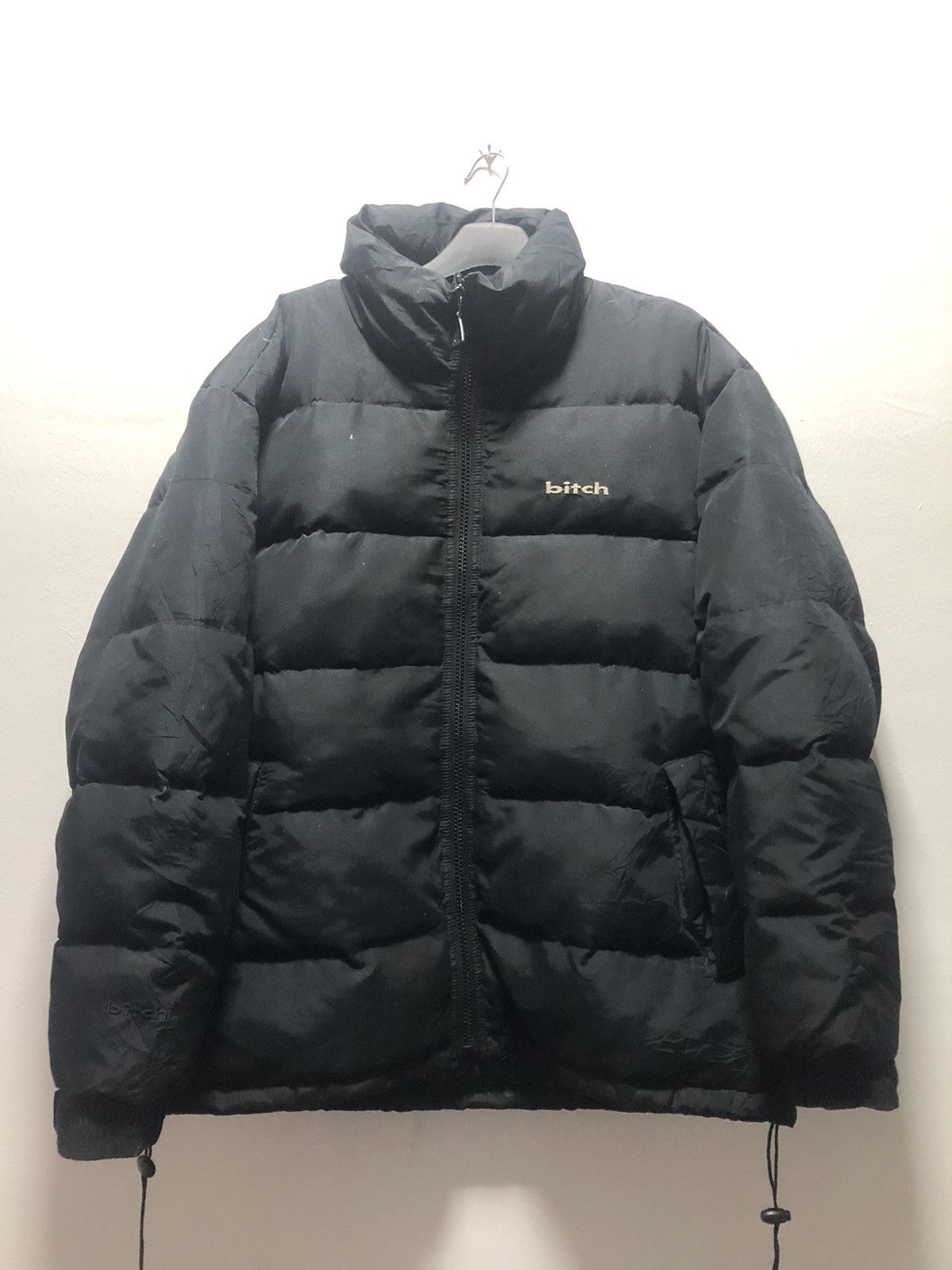 Vintage Vintage BITCH SKATEBOARD Puffer Jacket | Grailed