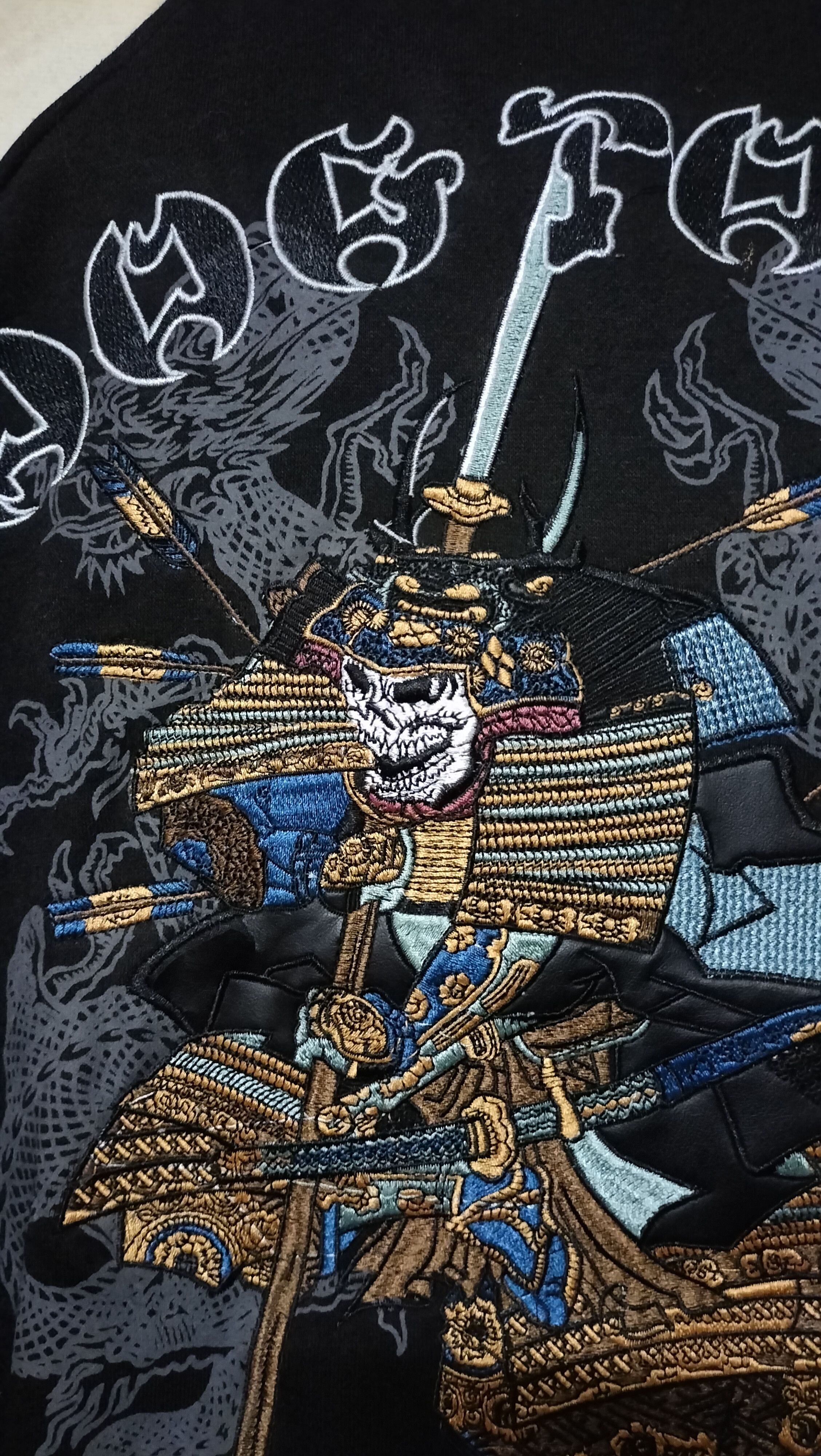 Dogtown Vintage Dogtown Black Dragon Samurai Character Skull Skates Size US L / EU 52-54 / 3 - 15 Thumbnail