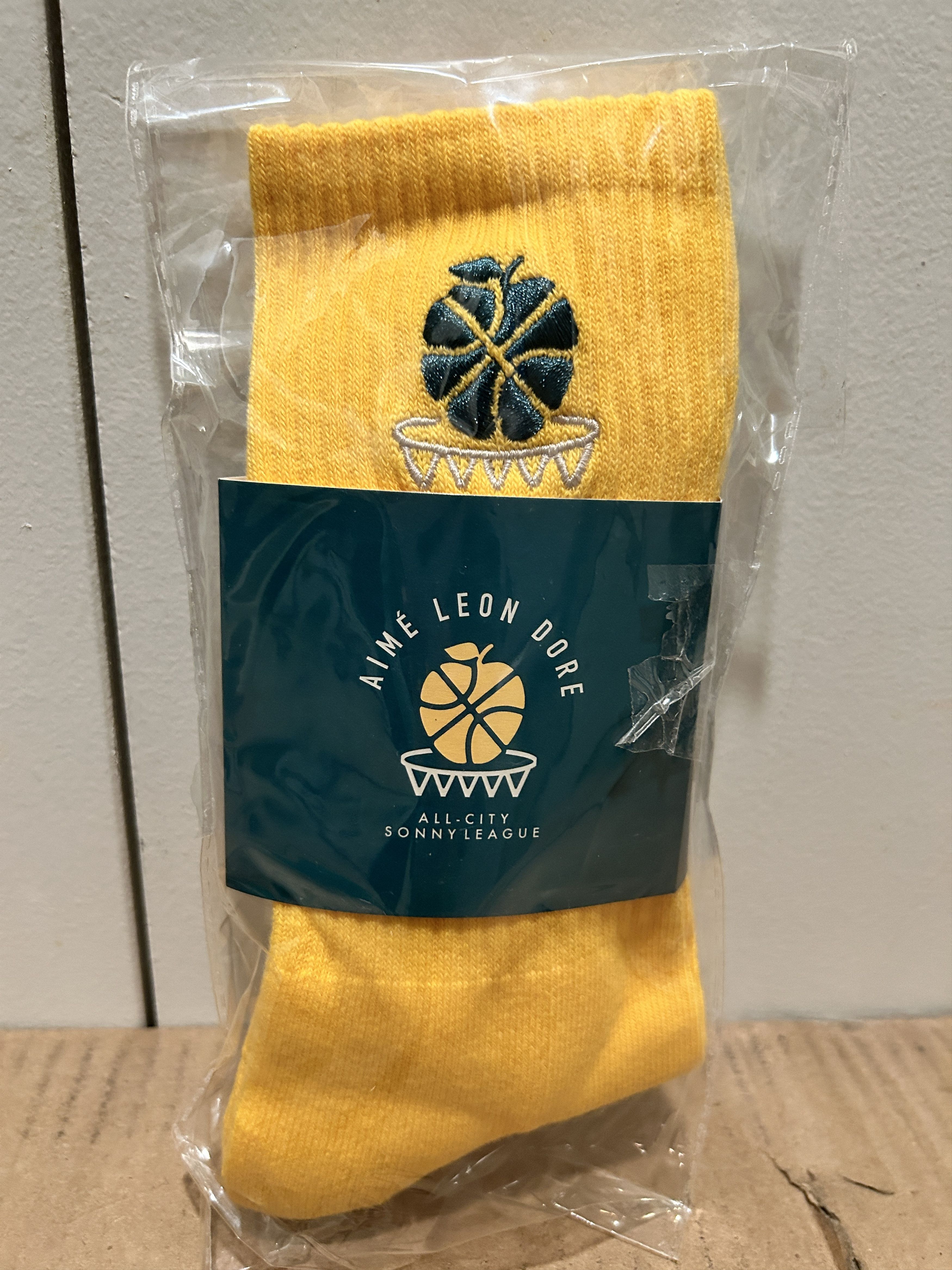 Aime Leon Dore × New Balance aime leon dore / New Balance SONNY League Crew Sock- yellow Size ONE SIZE - 1 Thumbnail