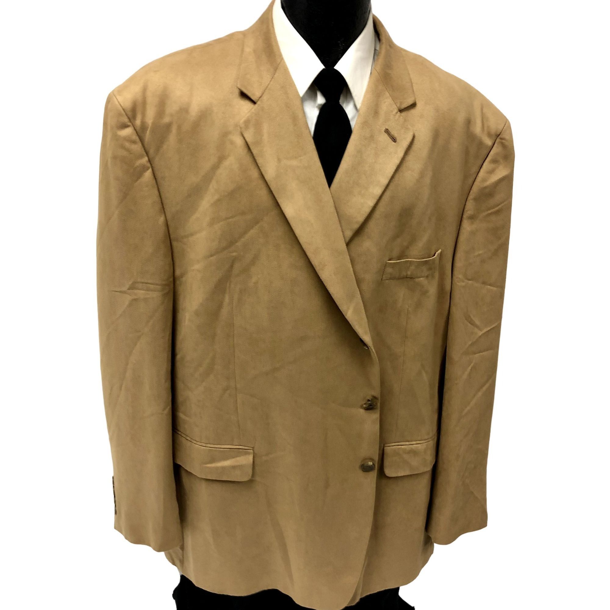 Suit Coat Men's Ultra Suede Sport Coat Blazer Microsuede