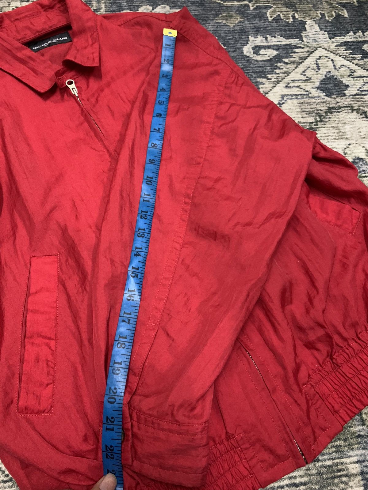 Japanese Brand Nicole Club For Men Back Print Light Jacket Size US L / EU 52-54 / 3 - 13 Thumbnail