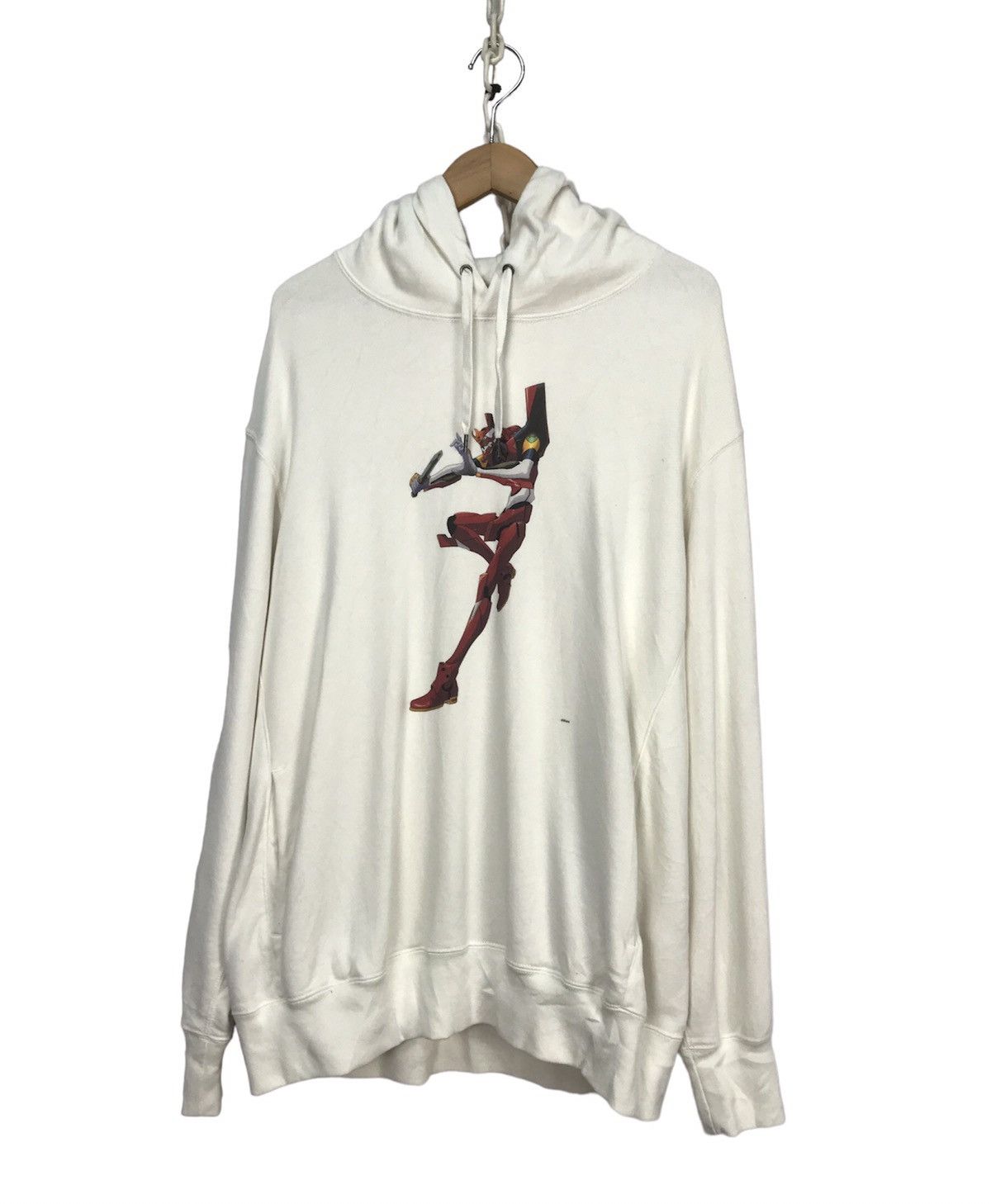 Anime printed khara hoodie pullover by Uniqlo