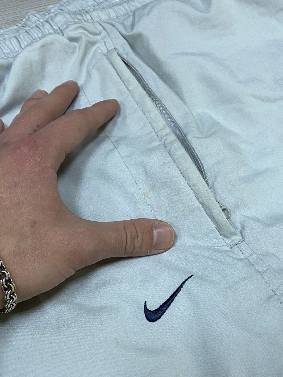 Nike Nike vintage pants ninja stripes swoosh drill Size US 36 / EU 52 - 8 Thumbnail