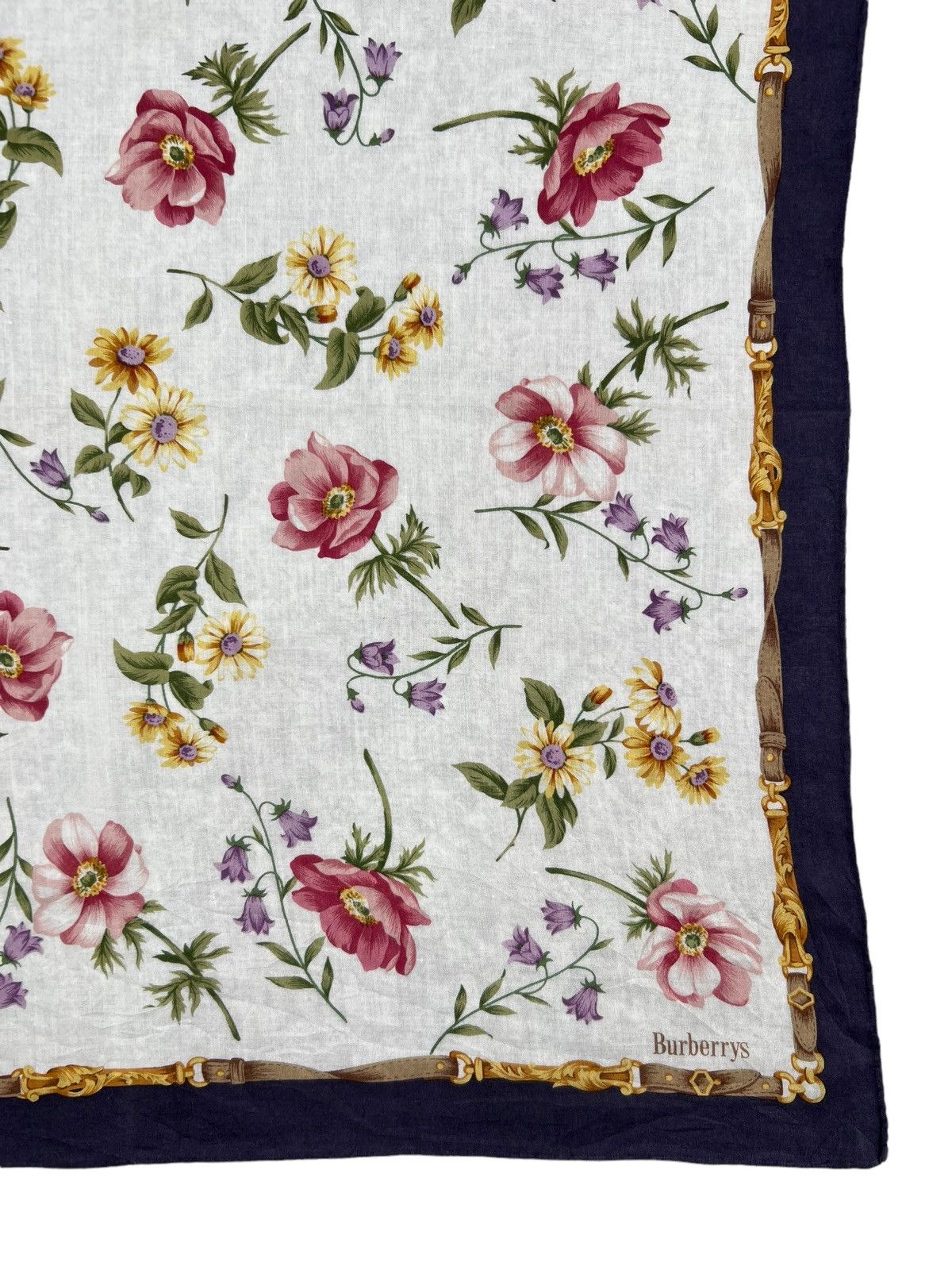 Burberry Burberry Handkerchief Neckerchief Bandana Pocketsquare Size ONE SIZE - 3 Thumbnail