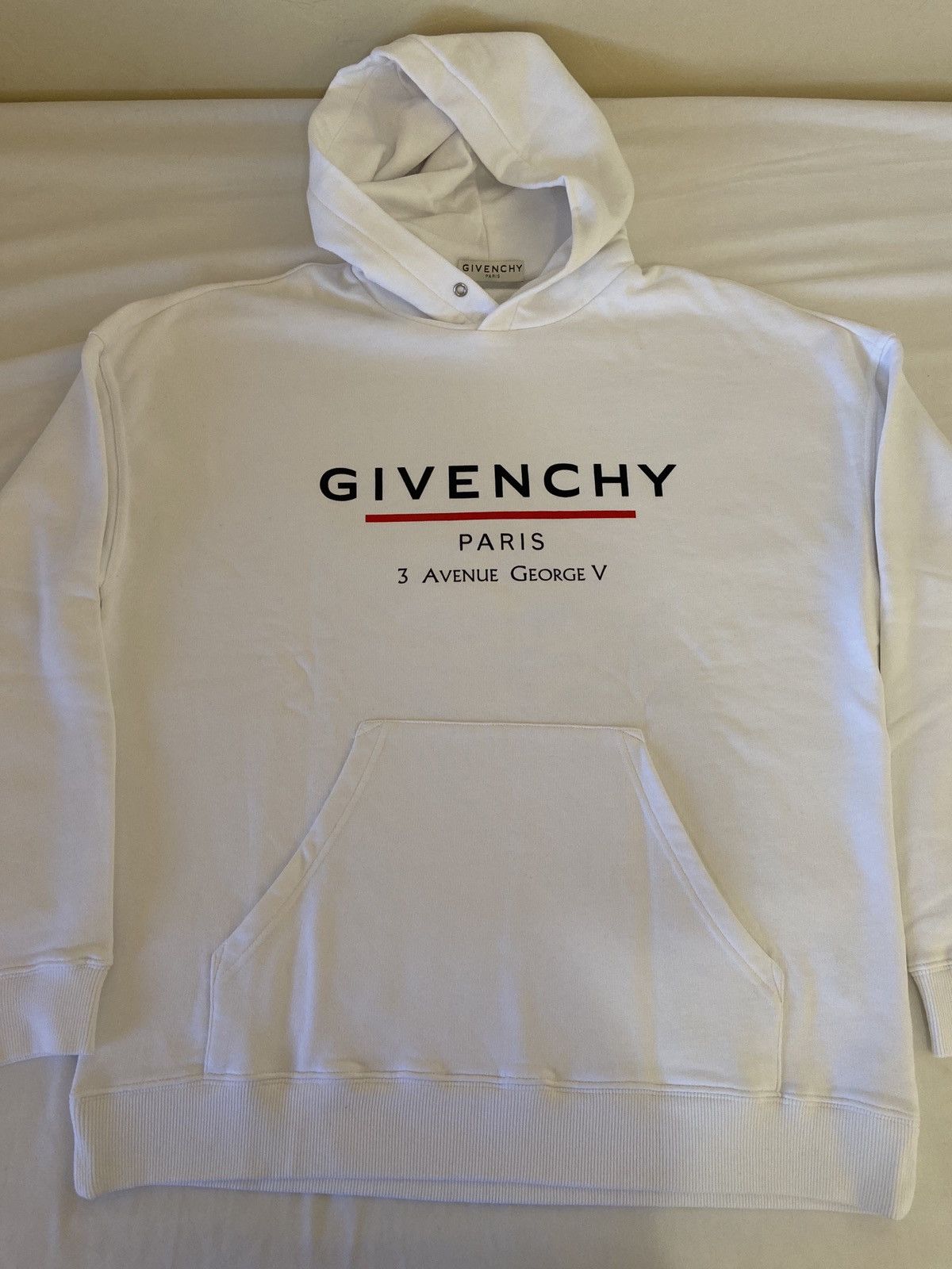 Givenchy paris hoodie white outlet