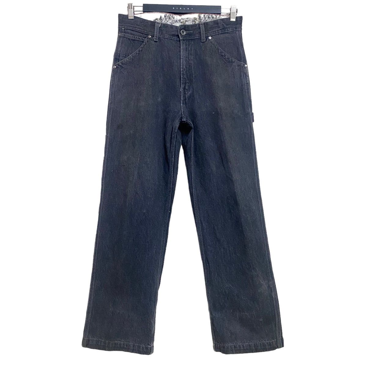 Levi's Levis Black Denim Carpenter Pants Size US 30 / EU 46 - 2 Thumbnail