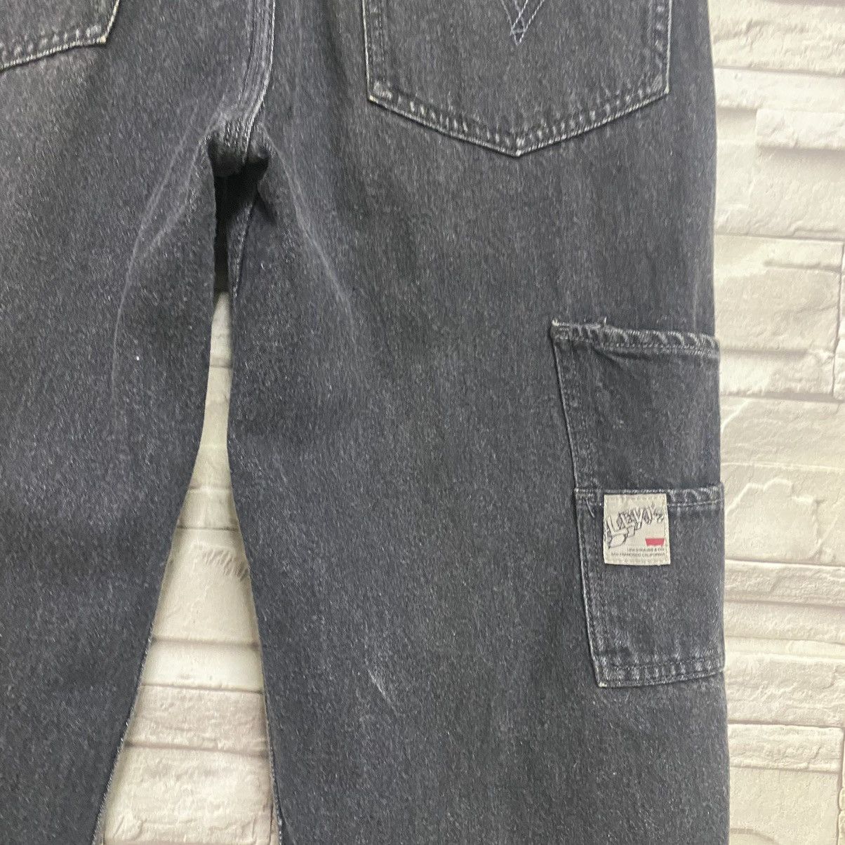 Levi's Levis Black Denim Carpenter Pants Size US 30 / EU 46 - 14 Thumbnail