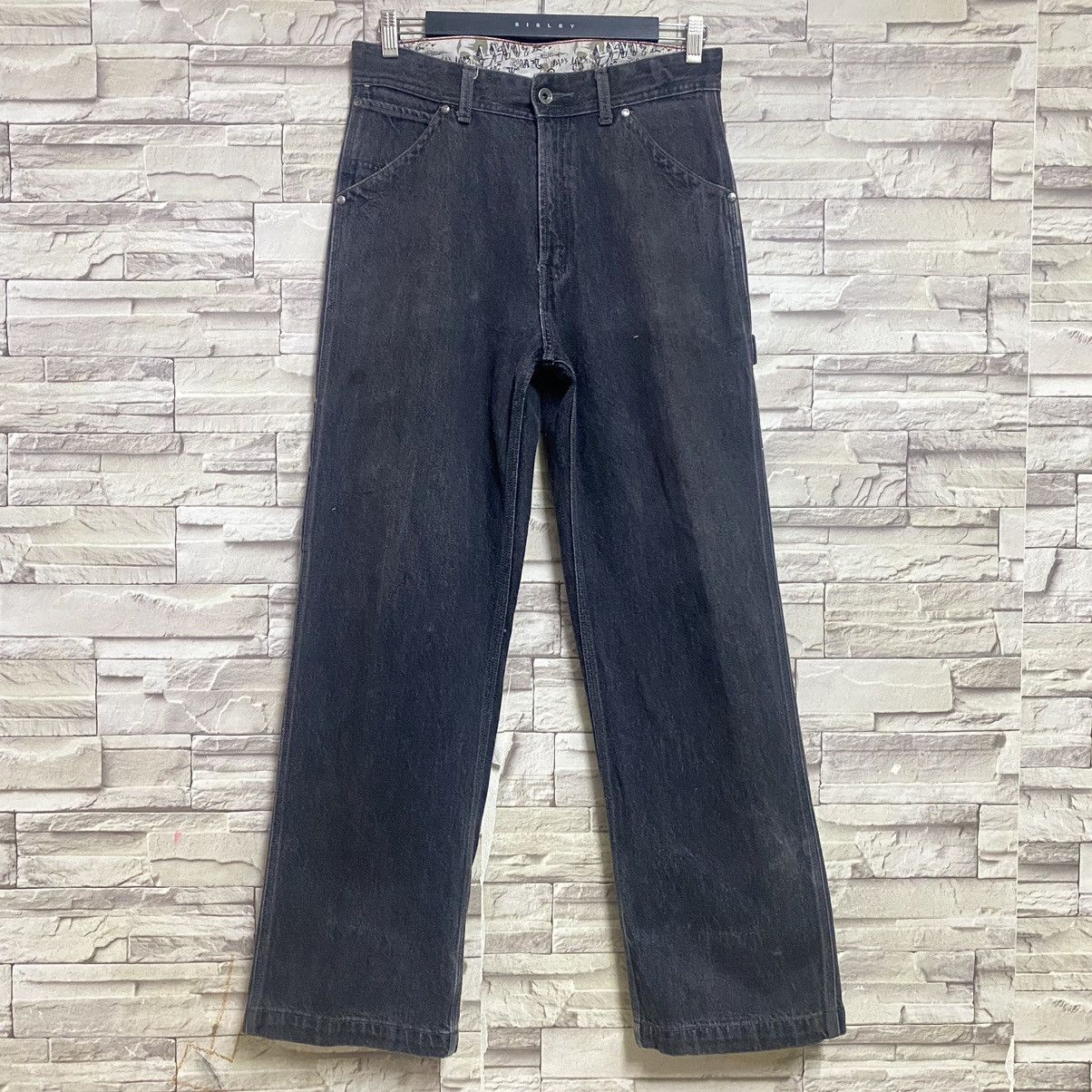 Levi's Levis Black Denim Carpenter Pants Size US 30 / EU 46 - 4 Thumbnail