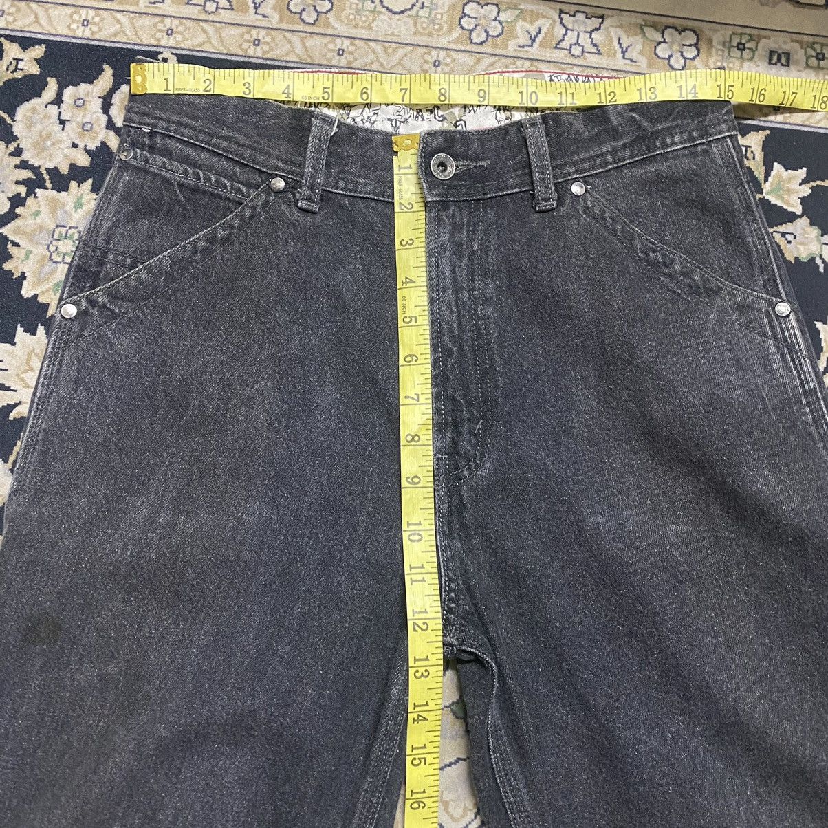 Levi's Levis Black Denim Carpenter Pants Size US 30 / EU 46 - 19 Thumbnail
