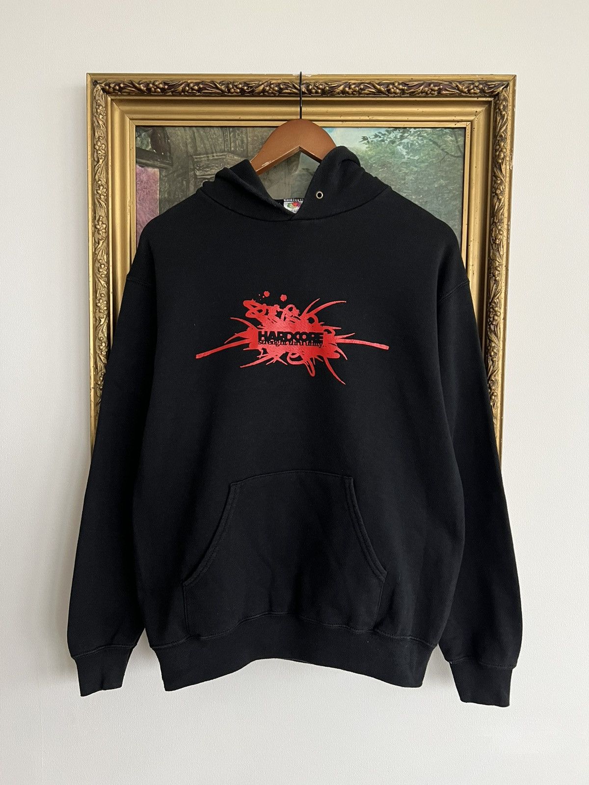 Band Tees Vintage 2000s Strength Thru Unity NYHC Black Hoodie Size US M / EU 48-50 / 2 - 1 Thumbnail