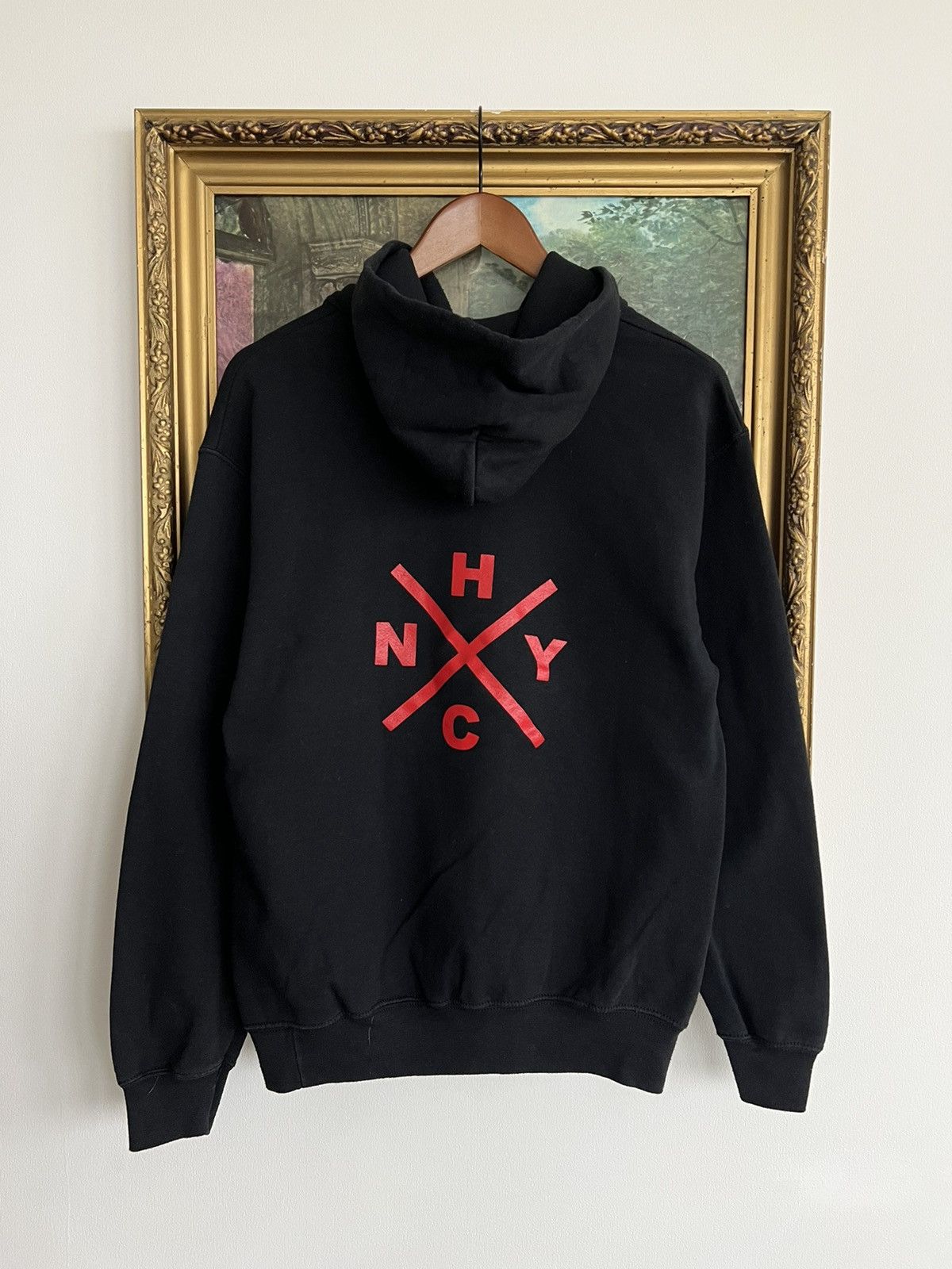 Band Tees Vintage 2000s Strength Thru Unity NYHC Black Hoodie Size US M / EU 48-50 / 2 - 2 Thumbnail