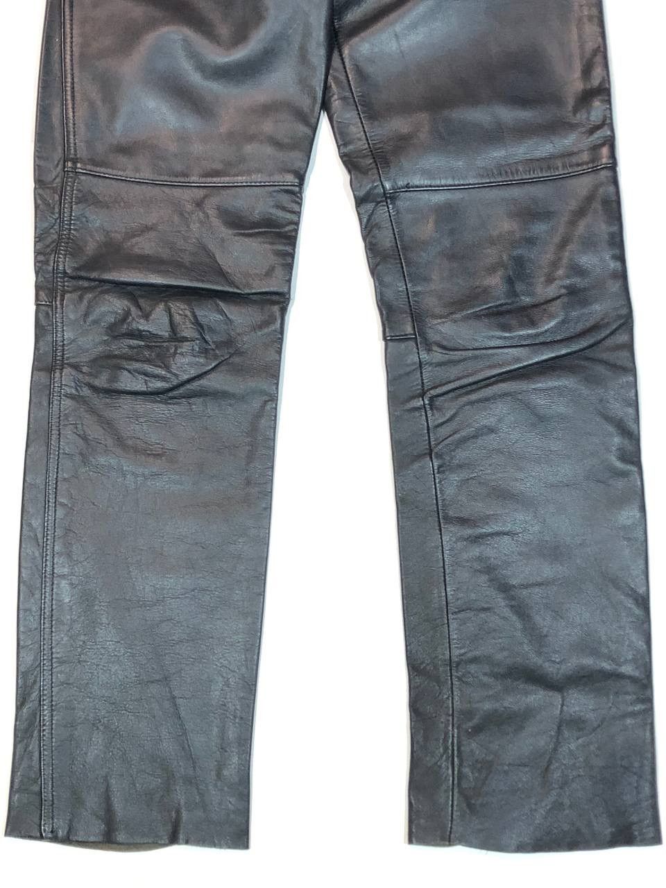 Other MotoDress Vintage Biker Leather Pants Black Size US 28 / EU 44 - 4 Thumbnail