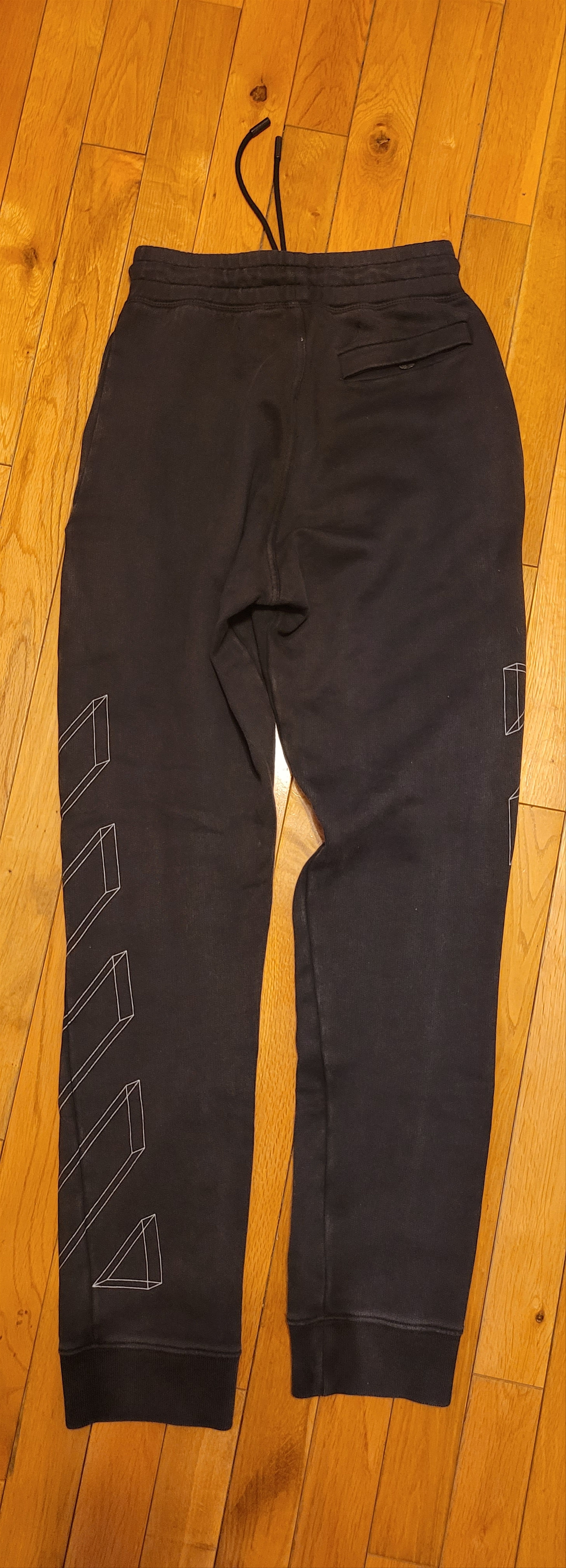Off-White Off-White Diagonal 3d Line Sweatpants Size US 28 / EU 44 - 2 Thumbnail