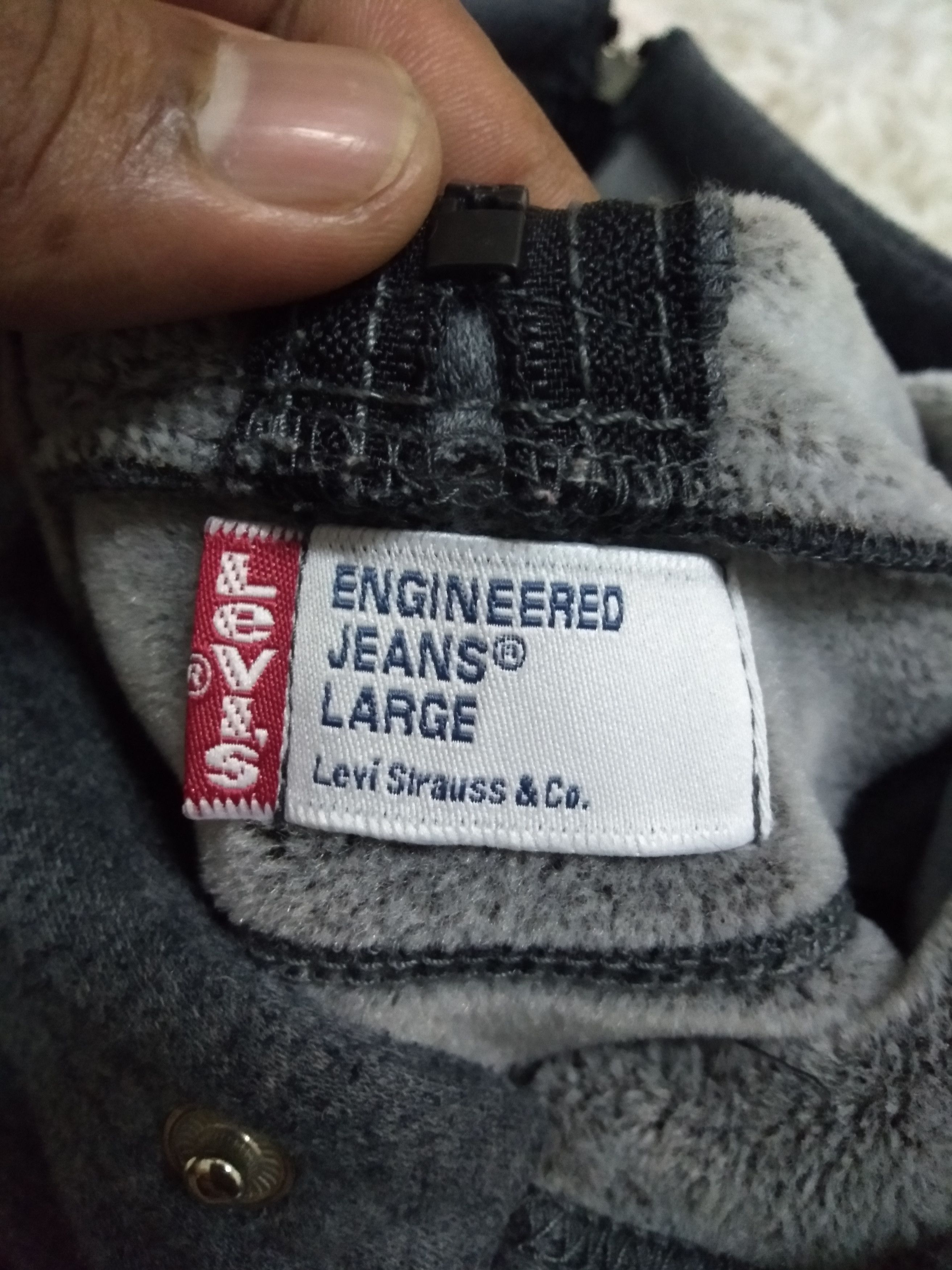 Levi's × Vintage Vintage Levi's Engineered Jeans Sweather Very Rare Size US L / EU 52-54 / 3 - 7 Thumbnail