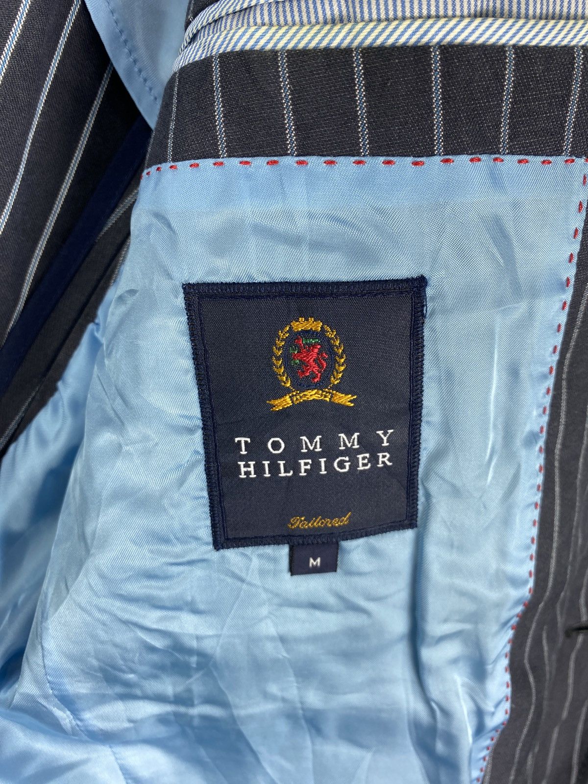 Tommy Hilfiger × Vintage Tommy Hilfiger Blazer Striped Size US S / EU 44-46 / 1 - 4 Thumbnail