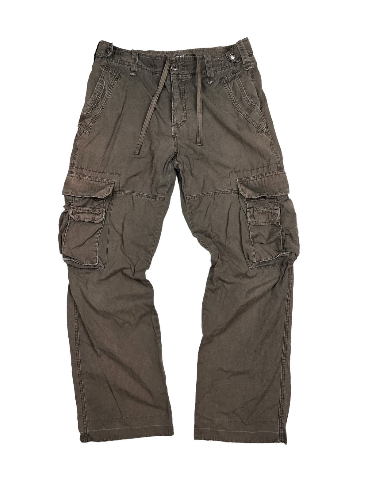 Amazingly Faded Cargo Pants Vintage Japanese Military Style