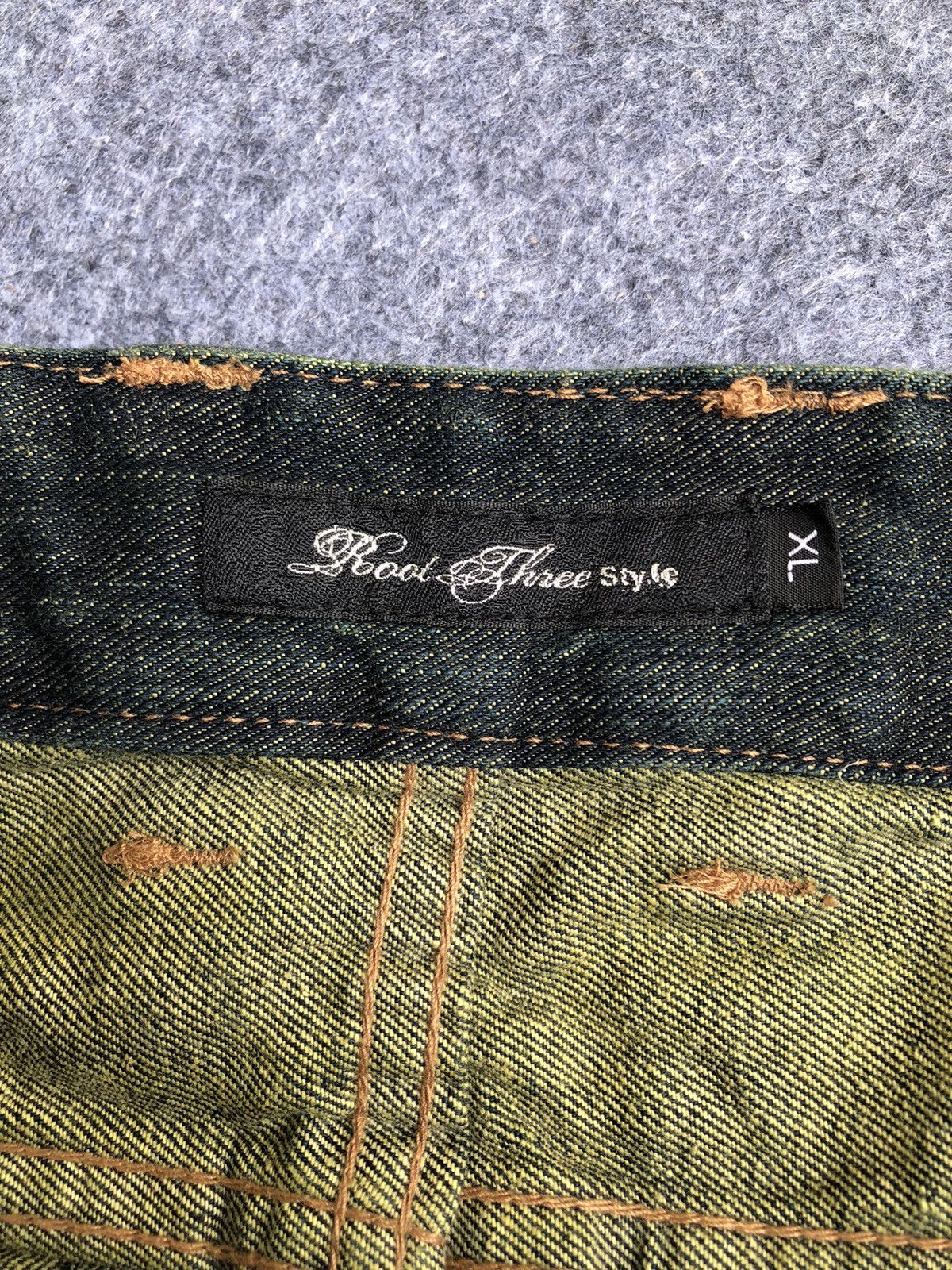 Hysteric Glamour Rare🔥Japanese Root Three Hysteric Design Jean Size US 35 - 7 Thumbnail