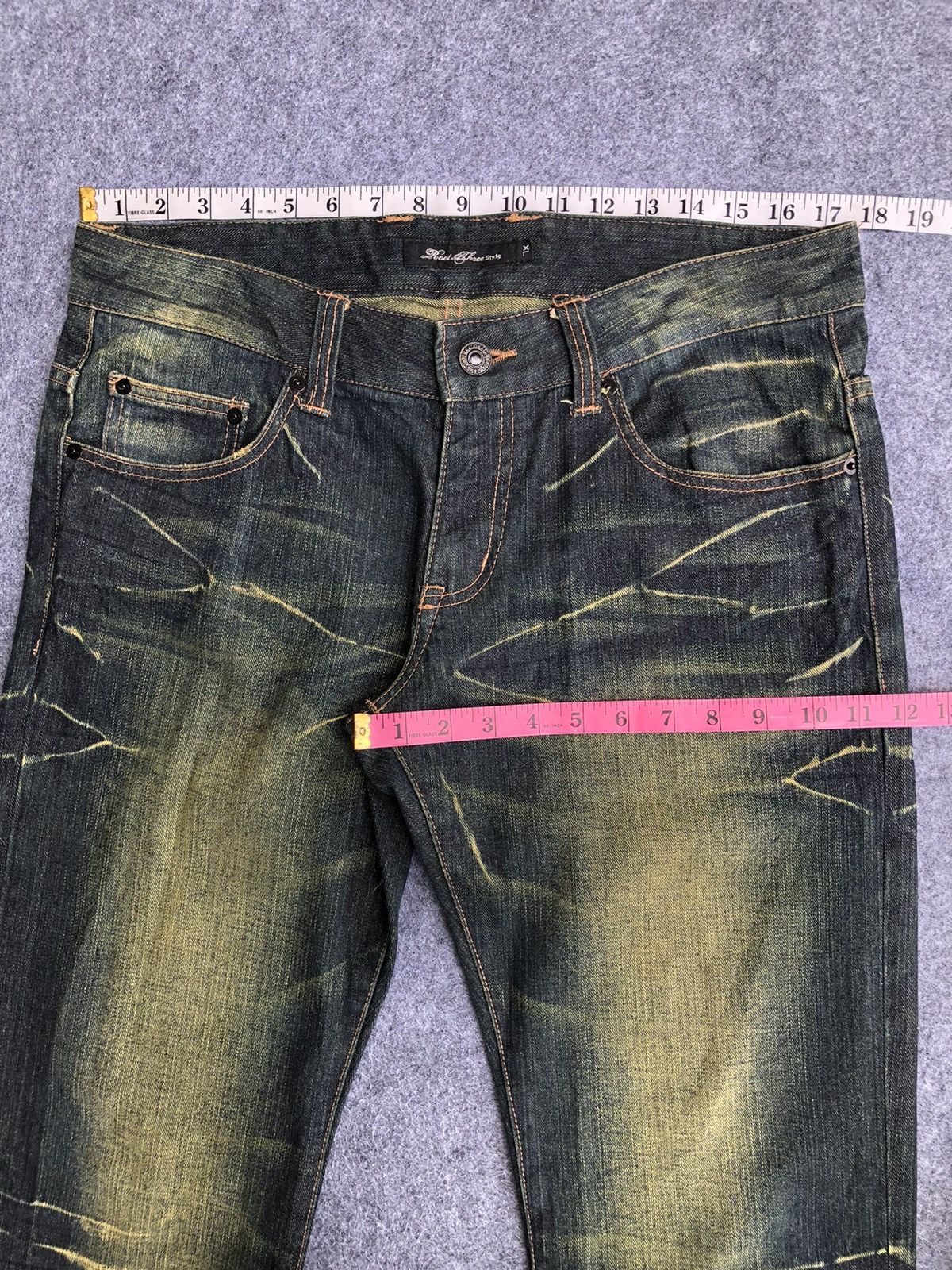 Hysteric Glamour Rare🔥Japanese Root Three Hysteric Design Jean Size US 35 - 11 Thumbnail