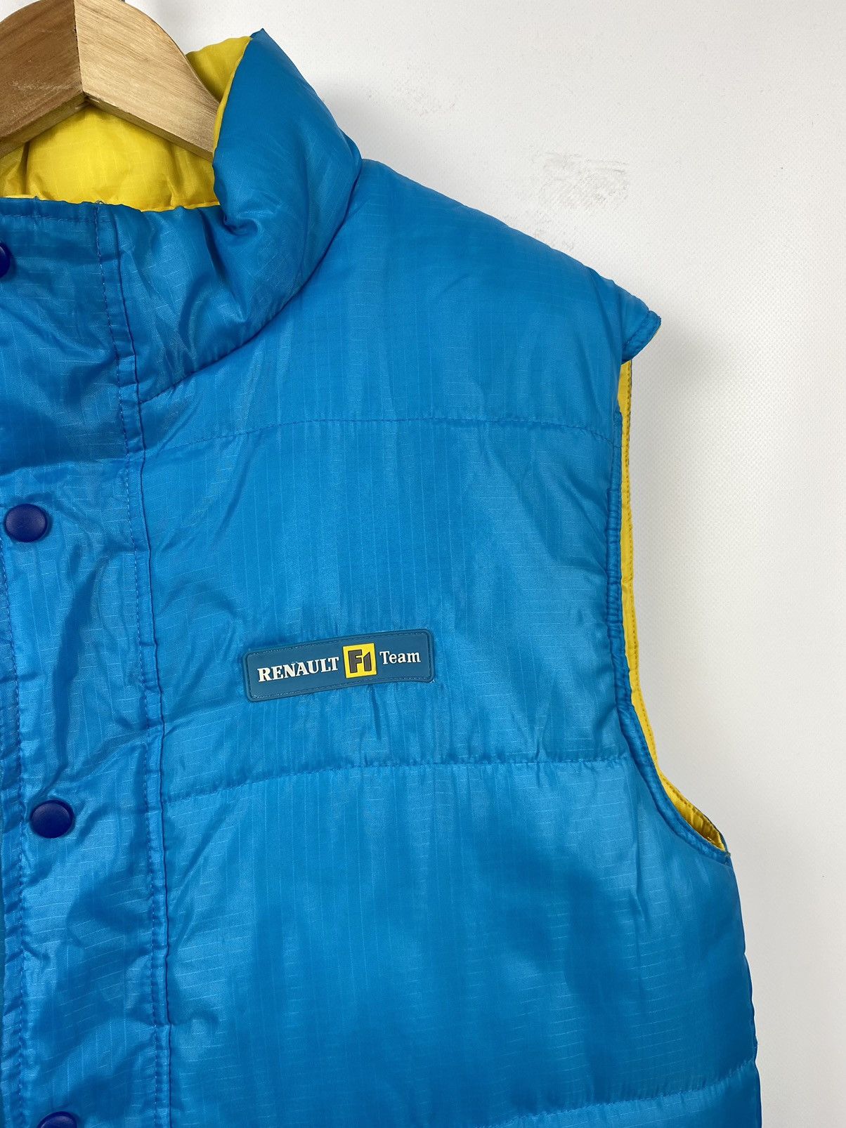 Formula 1 Vintage Renault F1 Team Racing Reversible Vest Jacket Size US L / EU 52-54 / 3 - 8 Thumbnail