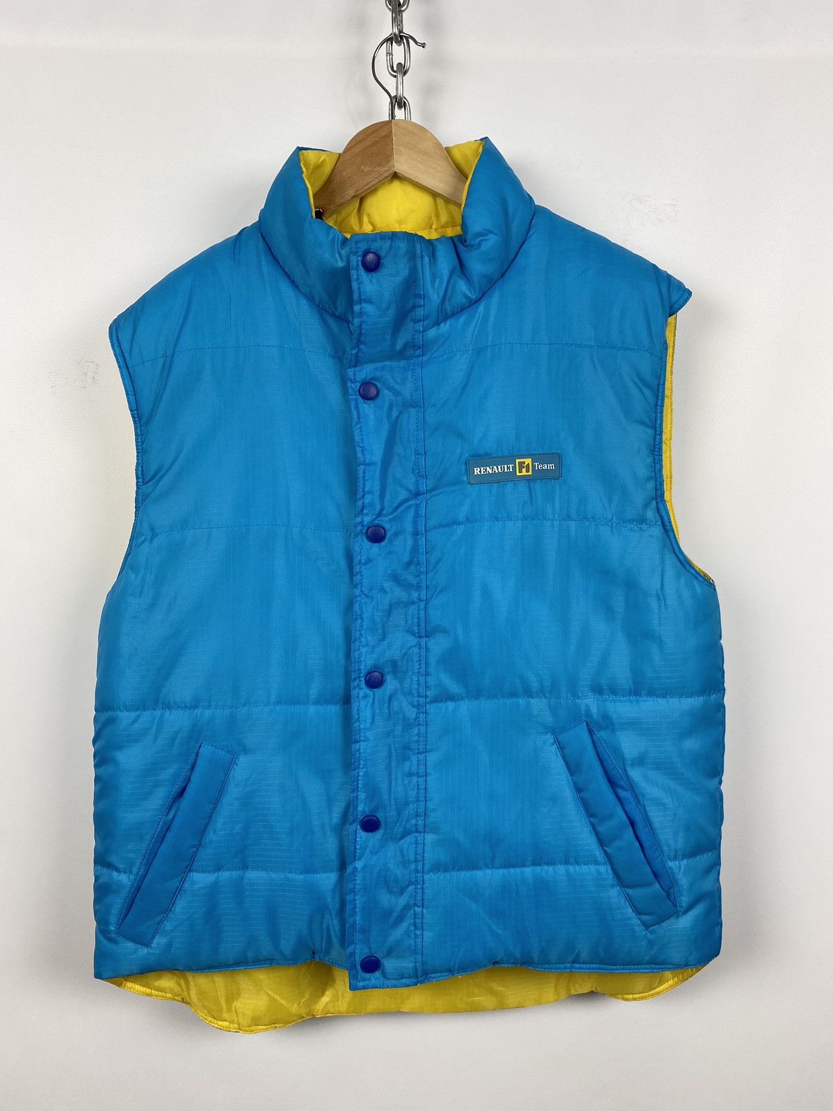 Formula 1 Vintage Renault F1 Team Racing Reversible Vest Jacket Size US L / EU 52-54 / 3 - 5 Thumbnail