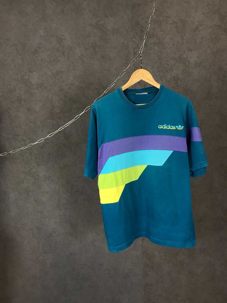 Adidas × Vintage Adidas vintage streetwear tee Size US M / EU 48-50 / 2 - 1 Thumbnail