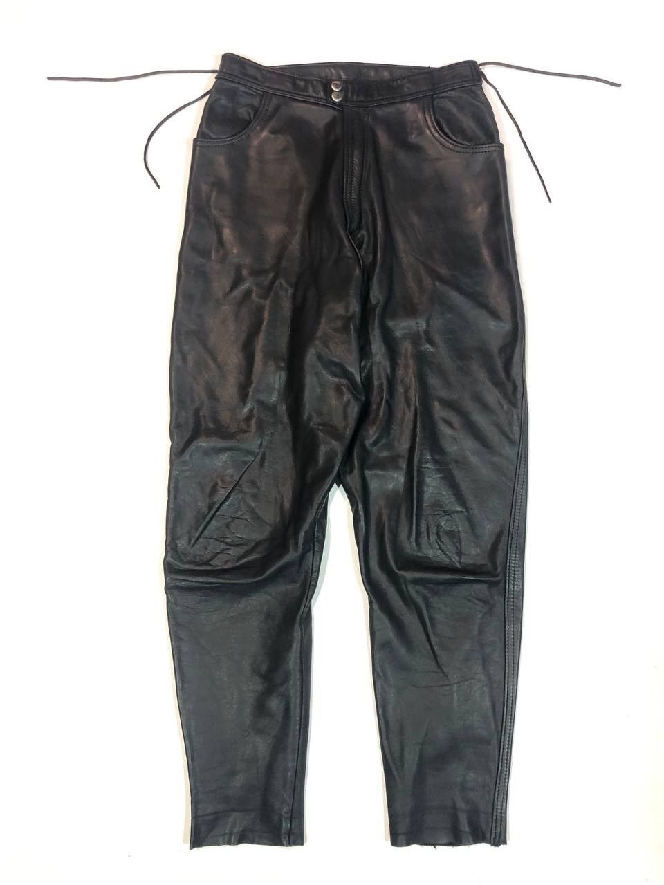Japanese Brand × Leather Leather Pants Japanese Size US 29 - 1 Thumbnail