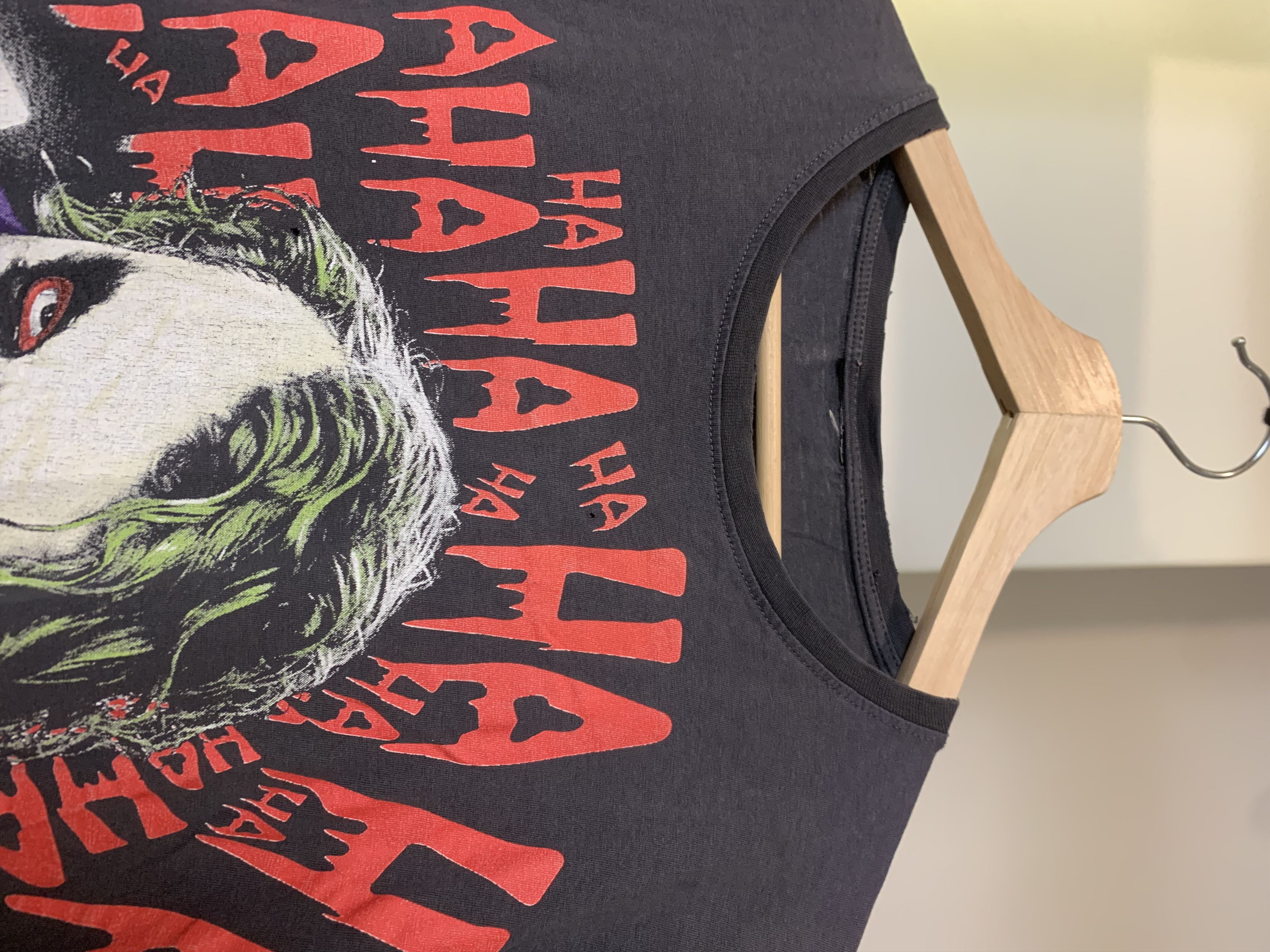 DC Comics × Vintage The Dark Knight Joker Laugh "HaHaHa" Size US L / EU 52-54 / 3 - 5 Thumbnail