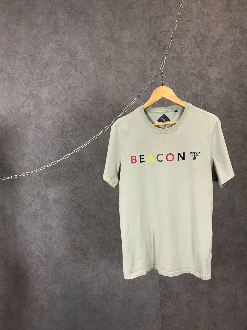 Barbour Barbour Beacon casual streetwear center logo tee Size US M / EU 48-50 / 2 - 1 Thumbnail