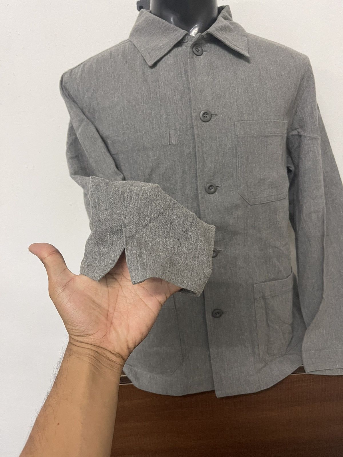 Issey Miyake Steals🔥Plantation Issey Miyake 3pocket light shirt jacket Size US M / EU 48-50 / 2 - 3 Thumbnail