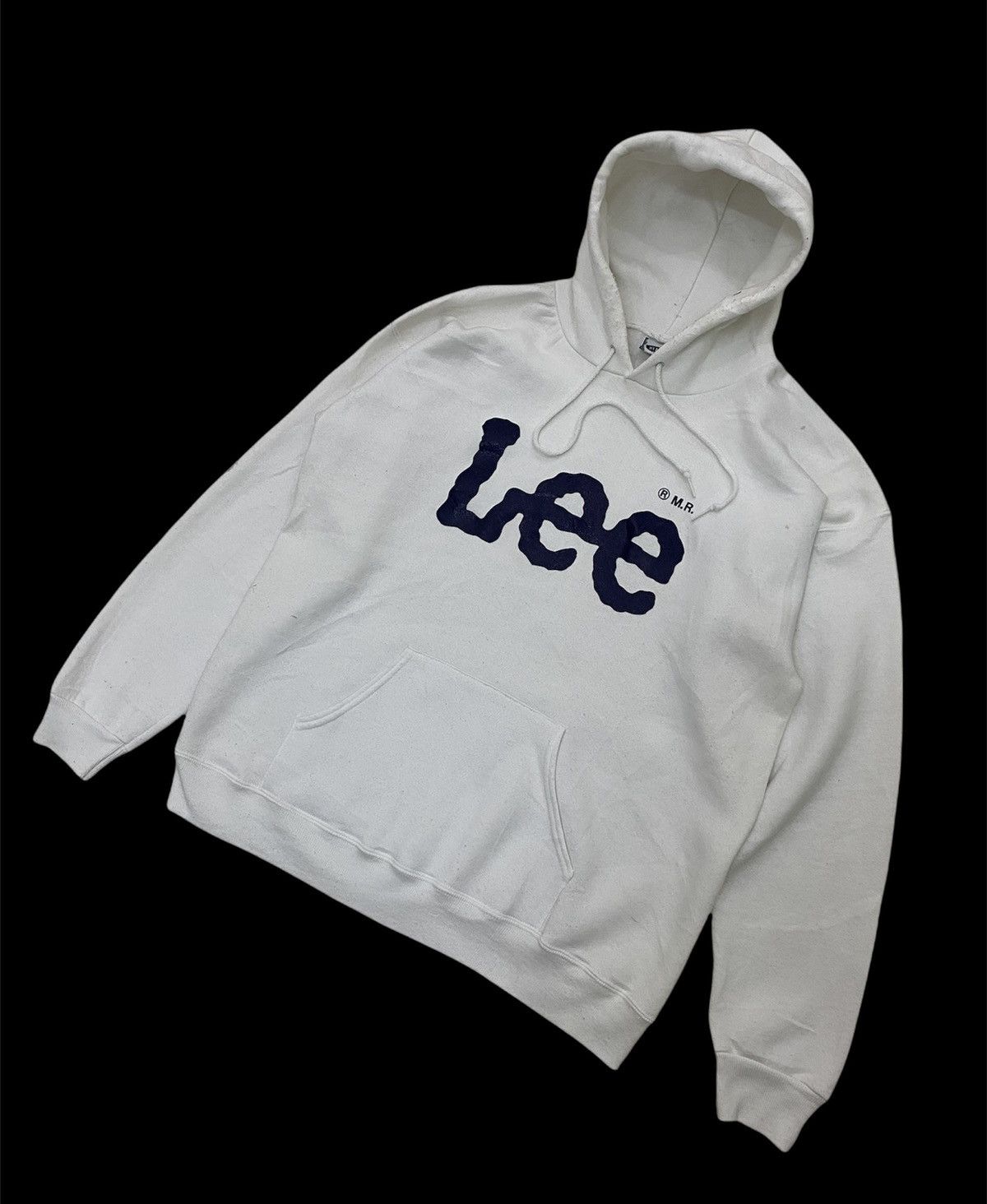 Lee × Vintage Vintage 90s Lee Heavyweight Hoodie Made In USA Size US M / EU 48-50 / 2 - 2 Thumbnail
