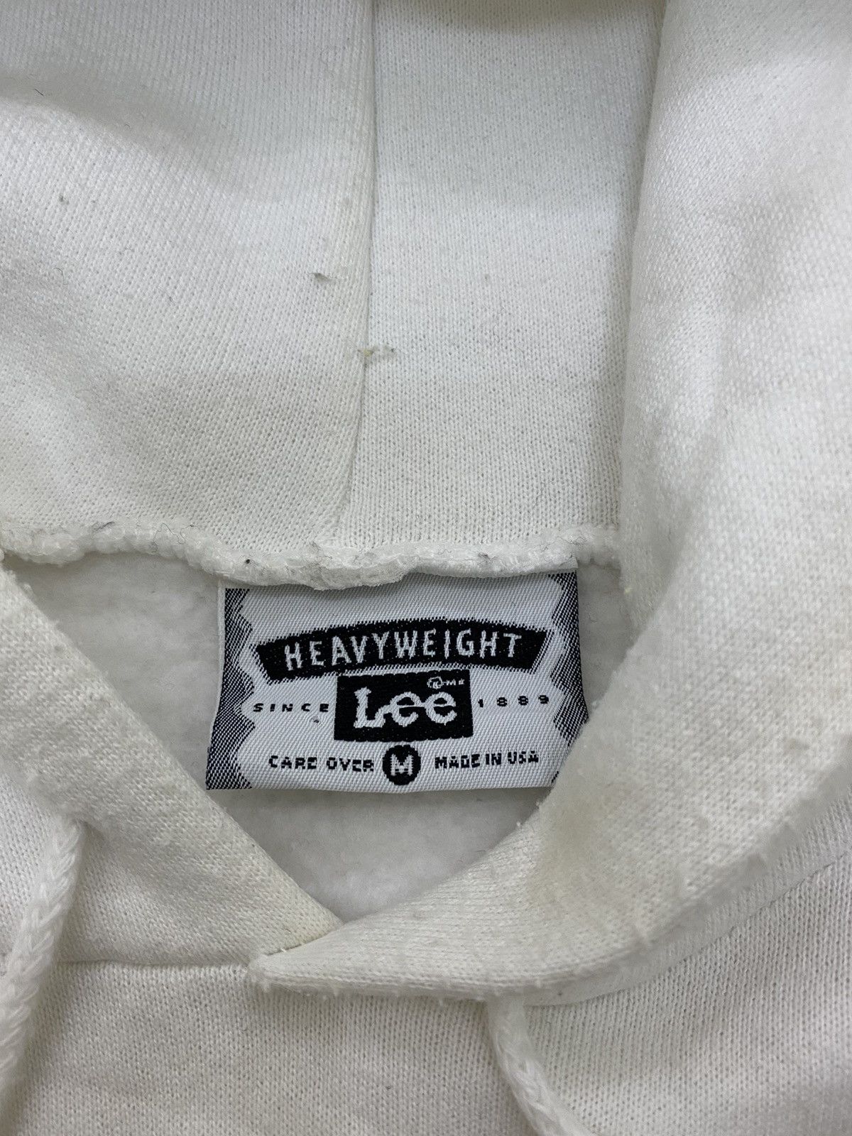 Lee × Vintage Vintage 90s Lee Heavyweight Hoodie Made In USA Size US M / EU 48-50 / 2 - 5 Thumbnail