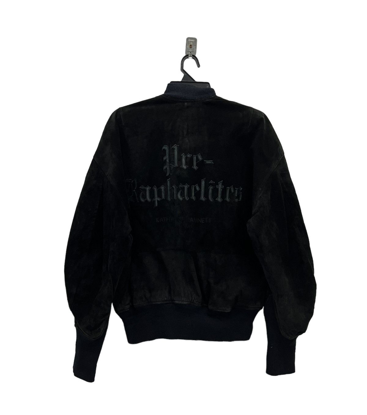 Vintage Katharine Hamnett London Suede LeatherJacket