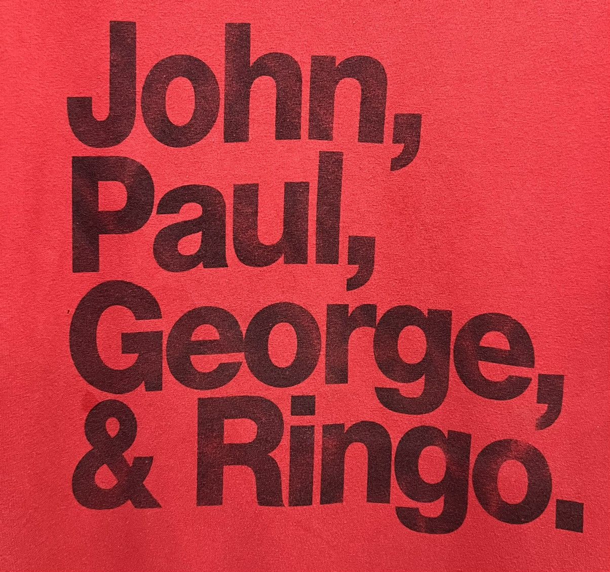 Band Tees × Vintage Vintage The Beatles 2009 Apple Corps LTD Short Sleeve Shirt Size US L / EU 52-54 / 3 - 2 Thumbnail