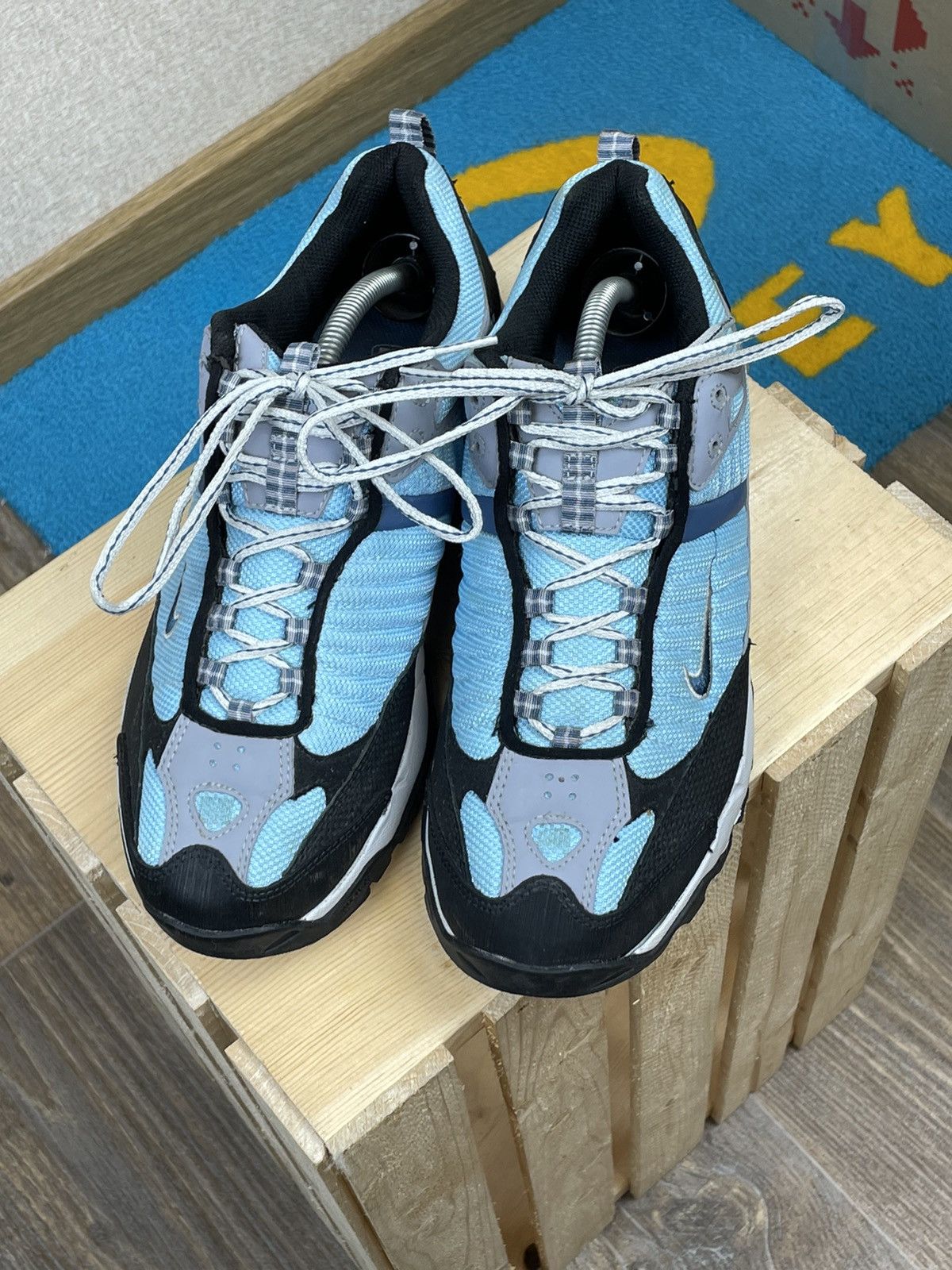 Nike × Nike ACG × Vintage Vintage Nike ACG blue gorpcore hiking shoes boots Size US 9 / EU 42 - 4 Thumbnail