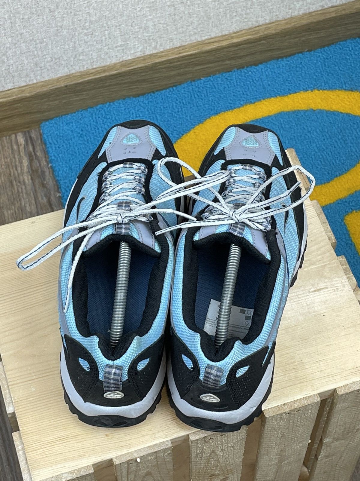 Nike × Nike ACG × Vintage Vintage Nike ACG blue gorpcore hiking shoes boots Size US 9 / EU 42 - 7 Thumbnail