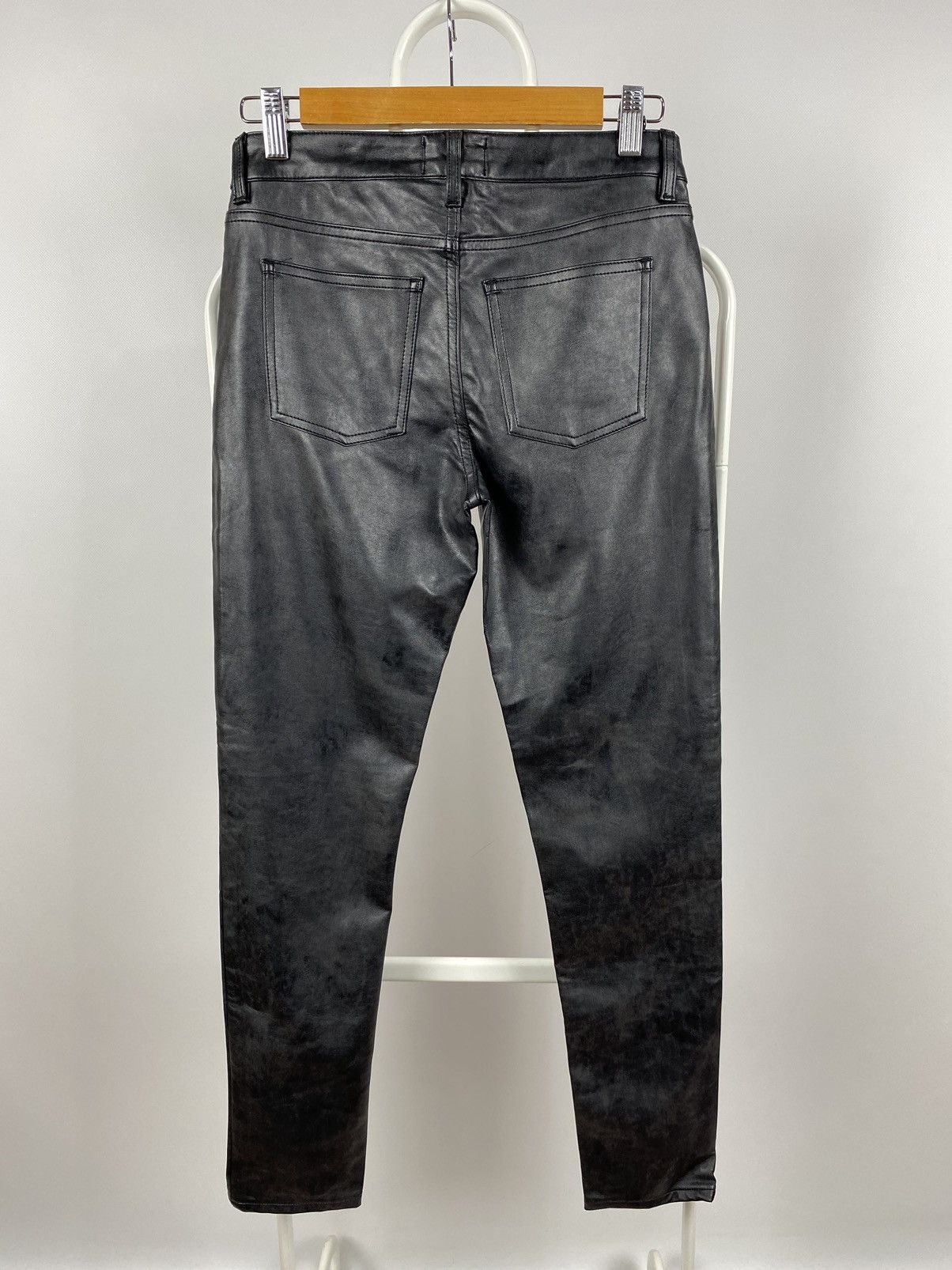 Acne Studios Women’s Acne Studios Skin 5 Fake Leather Leggings Size 25" / US 0 / IT 36 - 2 Thumbnail