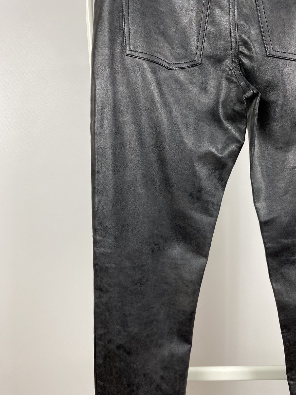 Acne Studios Women’s Acne Studios Skin 5 Fake Leather Leggings Size 25" / US 0 / IT 36 - 11 Thumbnail