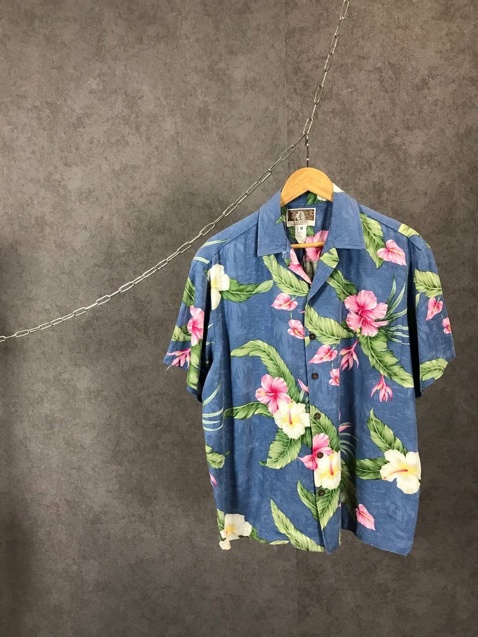Vintage Hawaiian crazy overprinted shirt Size US M / EU 48-50 / 2 - 1 Thumbnail