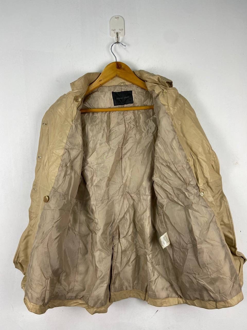 PPFM Vintage Japanese Brand PPFM Leather Jacket Coat Parka Size US S / EU 44-46 / 1 - 6 Thumbnail