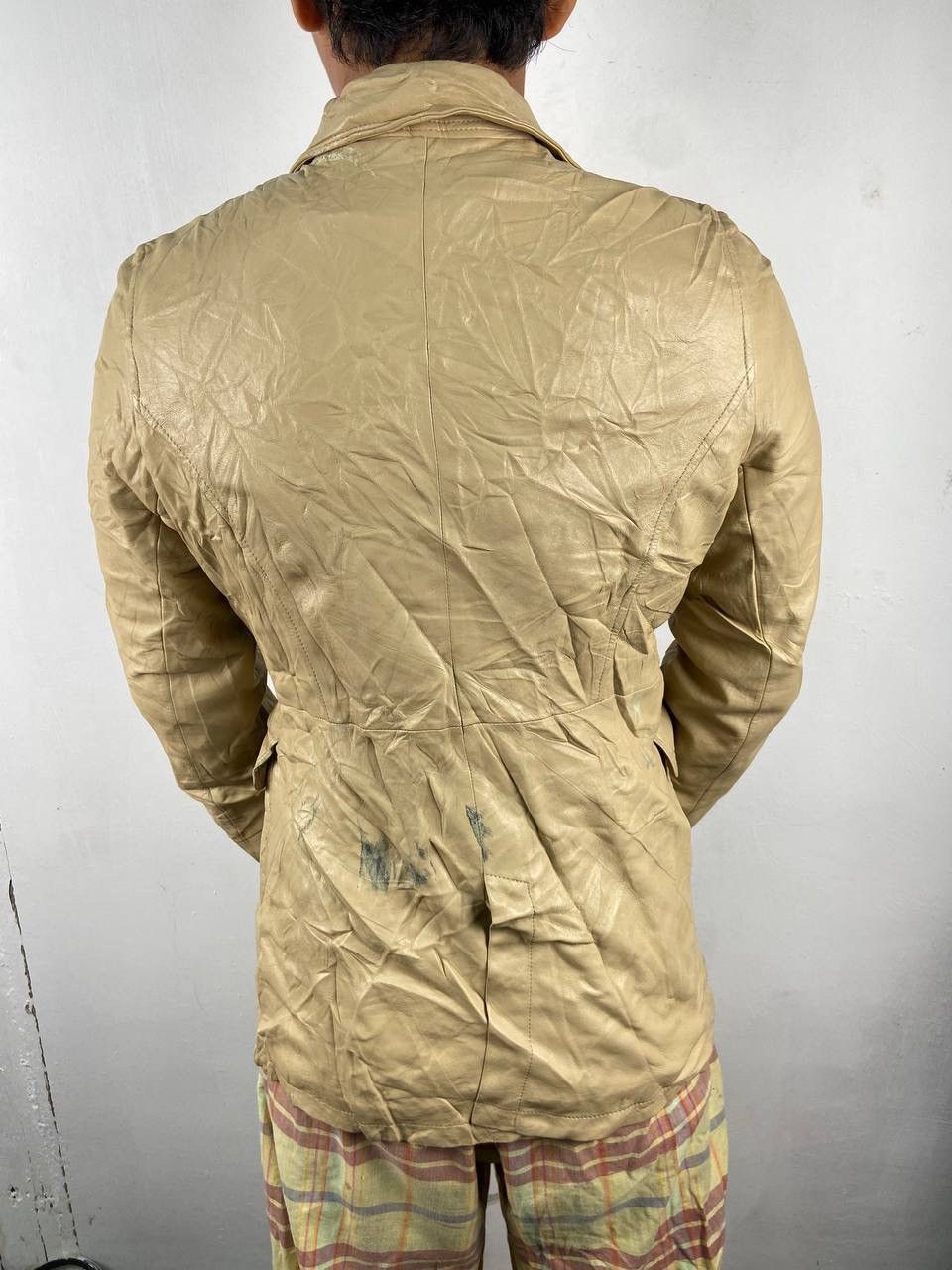PPFM Vintage Japanese Brand PPFM Leather Jacket Coat Parka Size US S / EU 44-46 / 1 - 4 Thumbnail