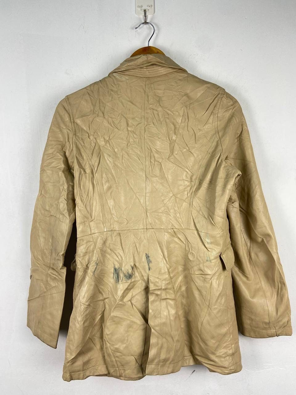PPFM Vintage Japanese Brand PPFM Leather Jacket Coat Parka Size US S / EU 44-46 / 1 - 11 Thumbnail
