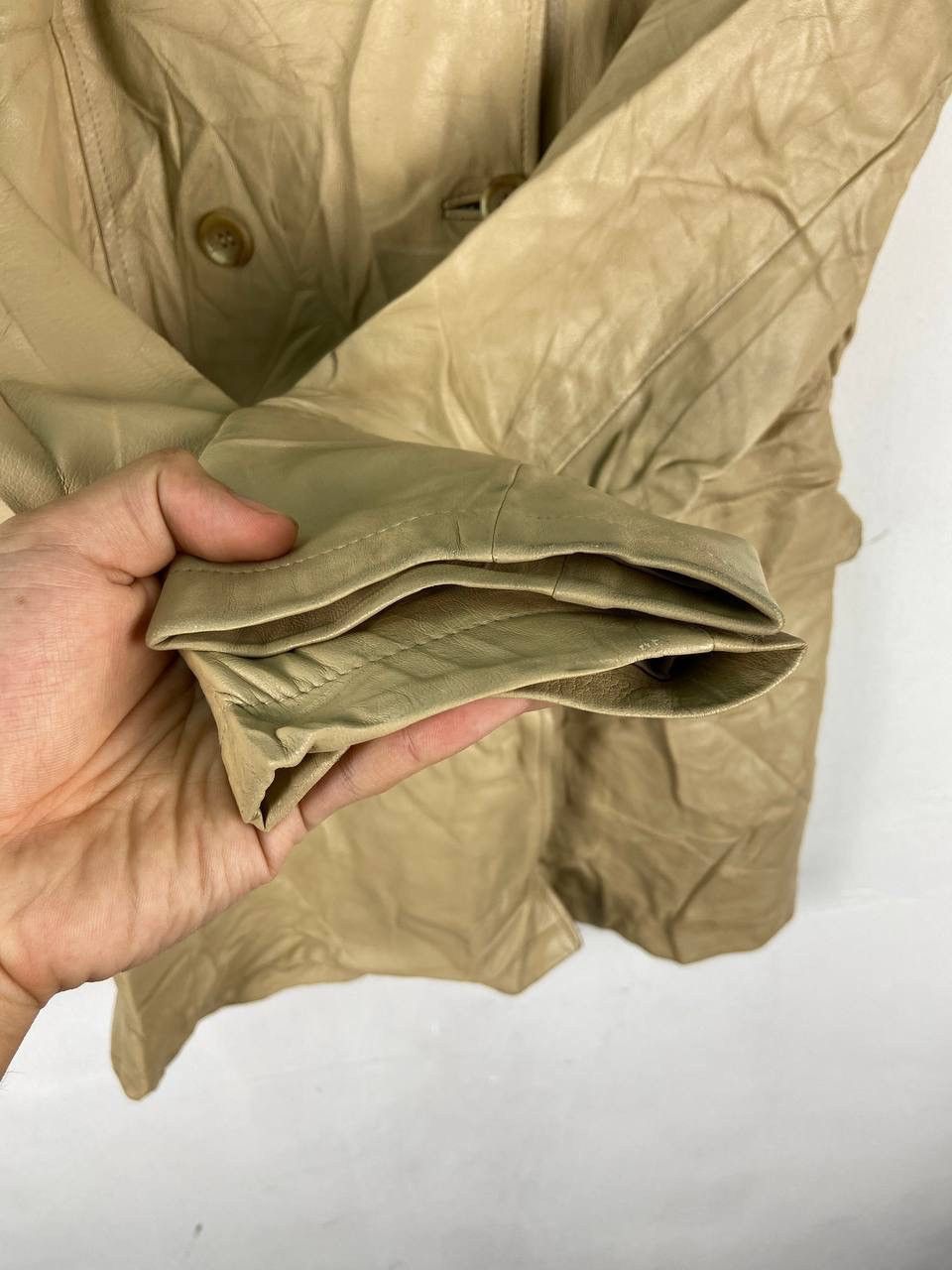 PPFM Vintage Japanese Brand PPFM Leather Jacket Coat Parka Size US S / EU 44-46 / 1 - 12 Thumbnail