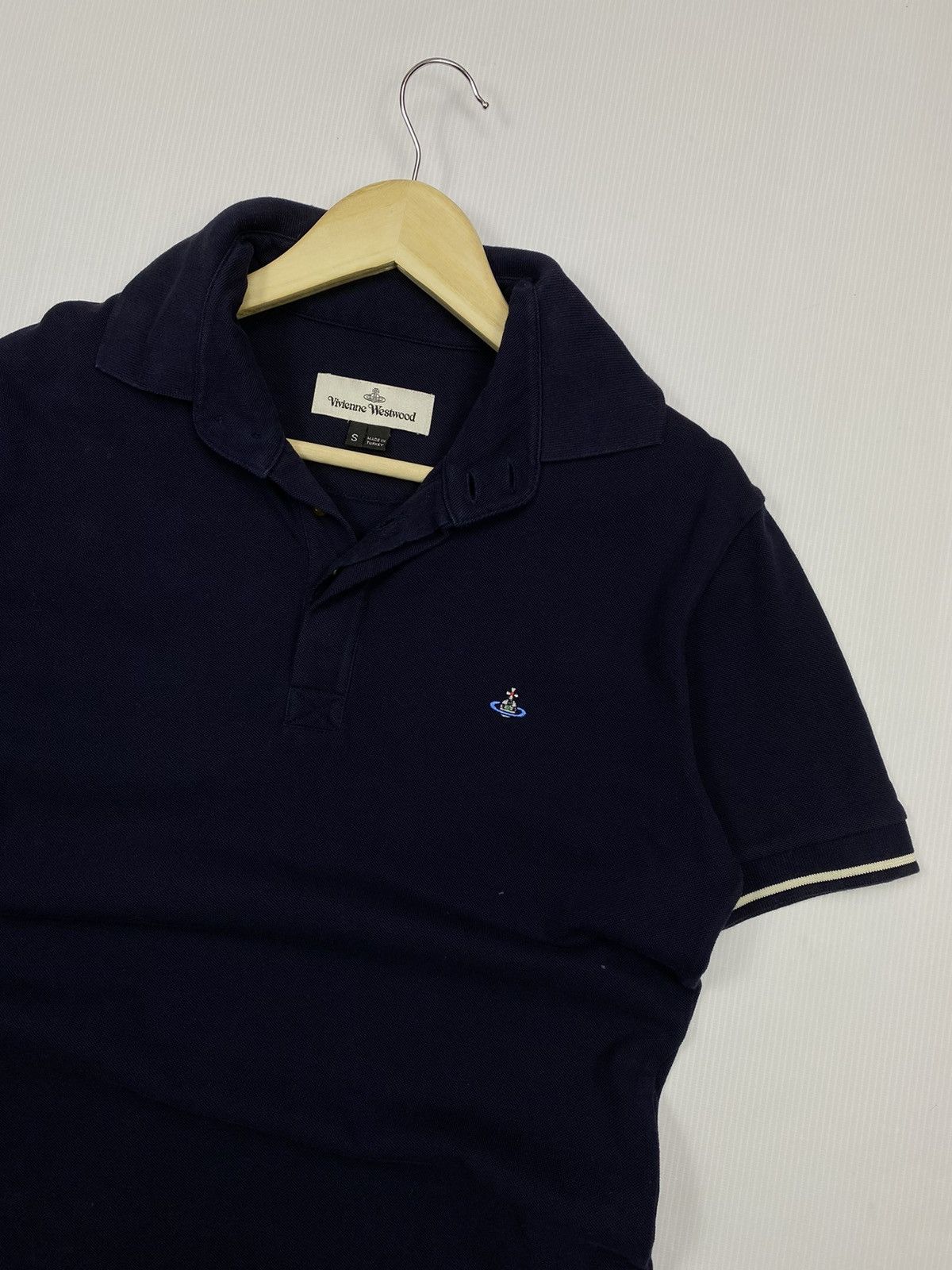 Vivienne Westwood Vivienne Westwood Polo T-shirt Navy Size US S / EU 44-46 / 1 - 1 Thumbnail